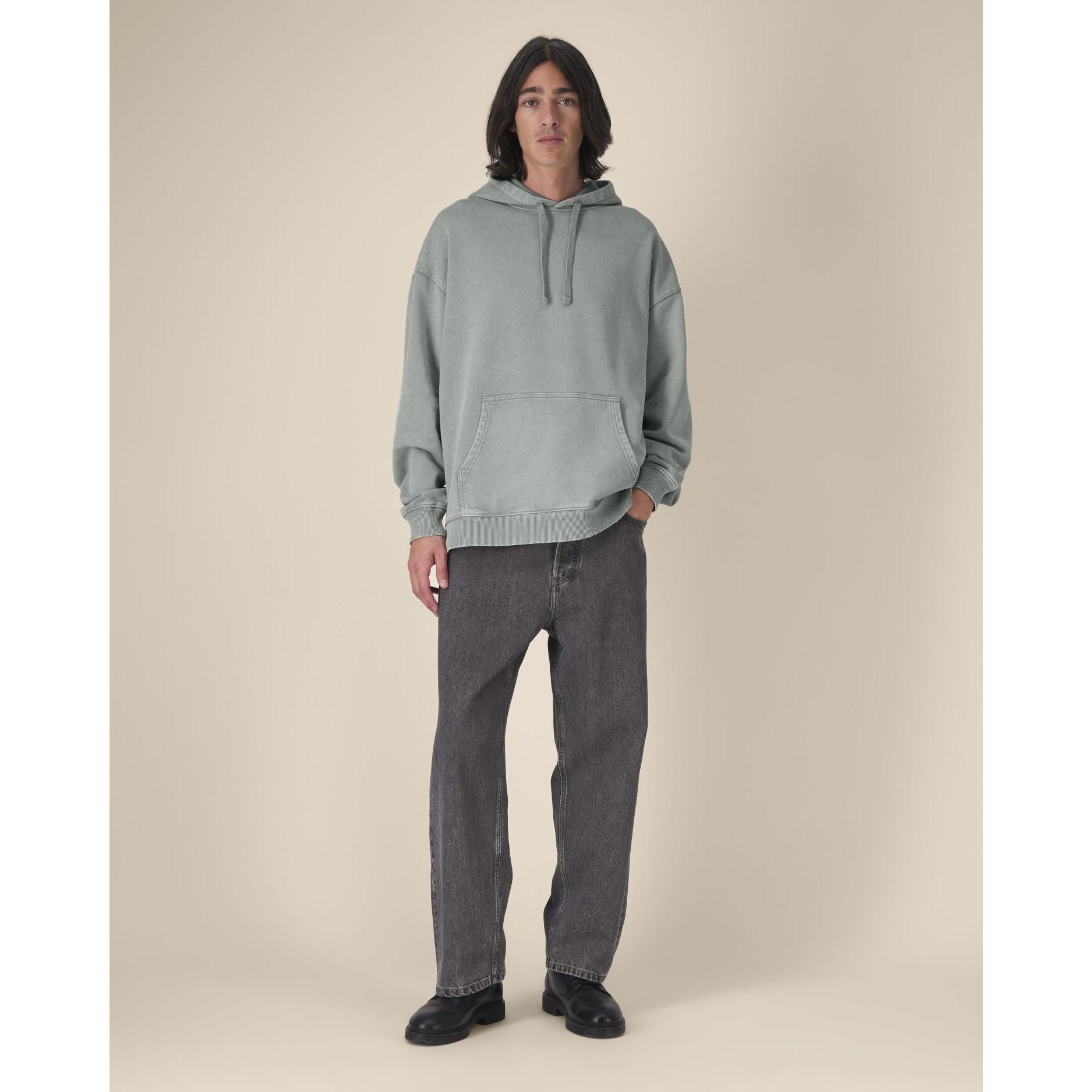 Hanorac unisex Slammer 2.0 vintage G. Dyed Misty Grey 2XS