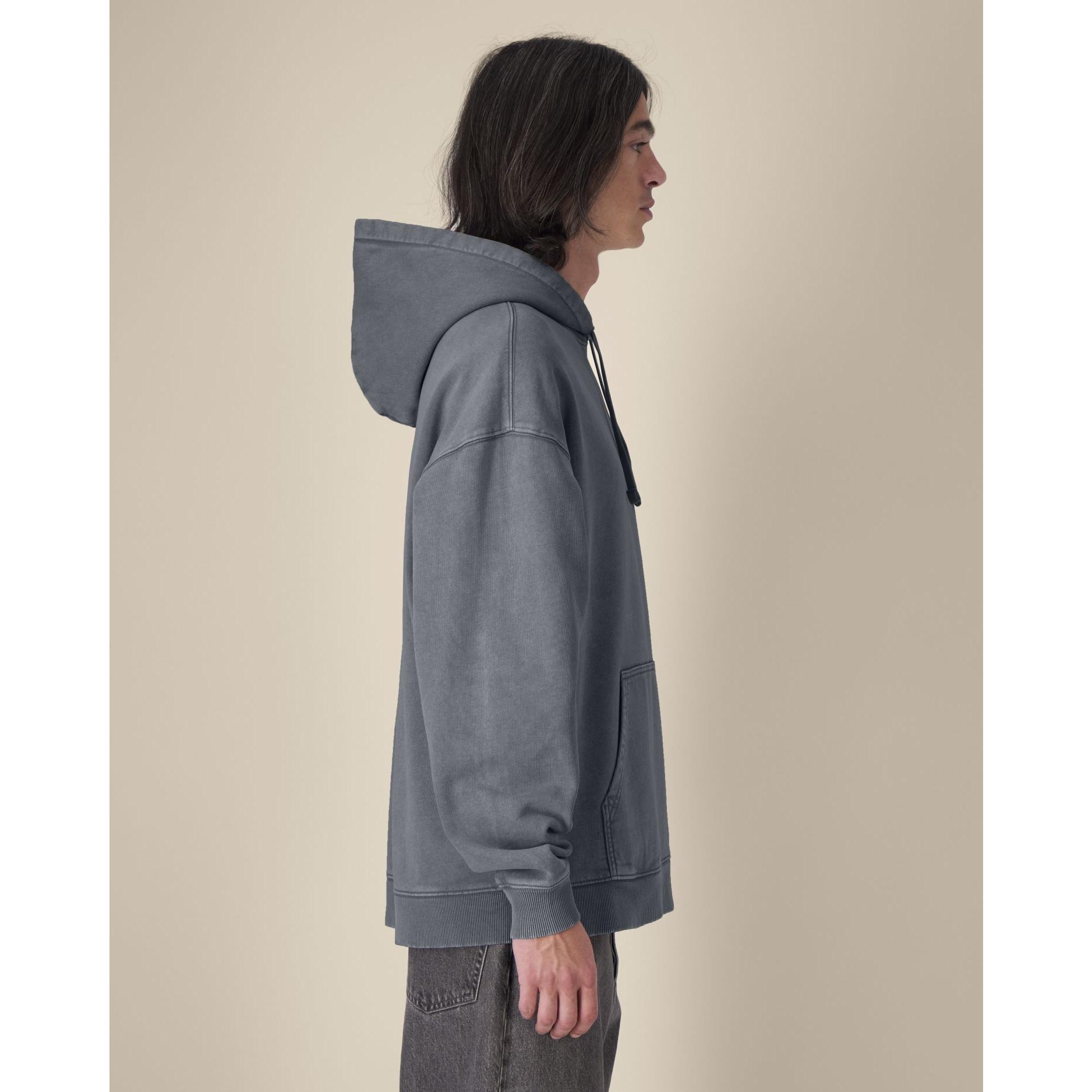 Hanorac unisex Slammer 2.0 vintage G. Dyed Anthracite 2XS