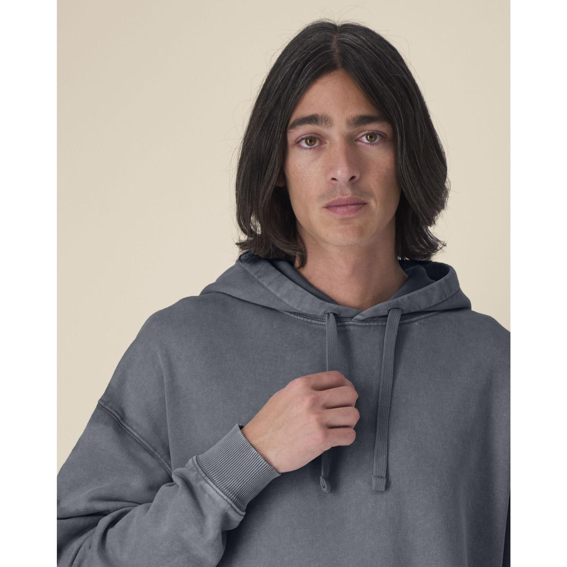Hanorac unisex Slammer 2.0 vintage G. Dyed Anthracite 2XS