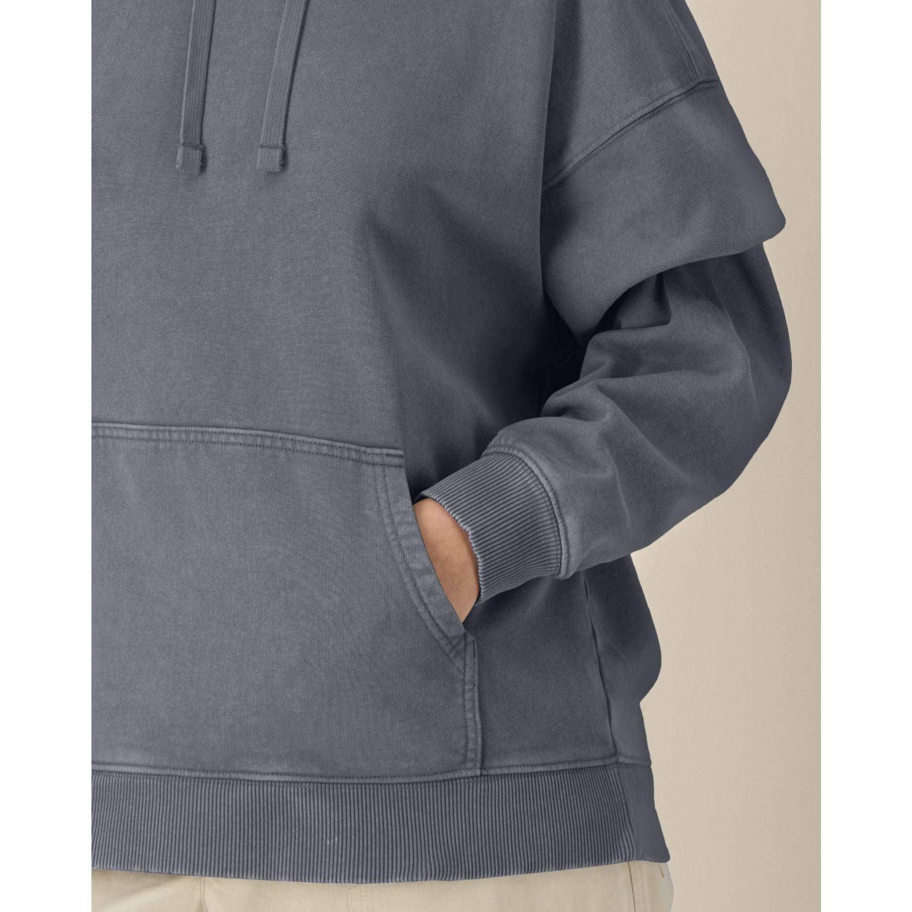 Hanorac unisex Slammer 2.0 vintage G. Dyed Anthracite 2XS