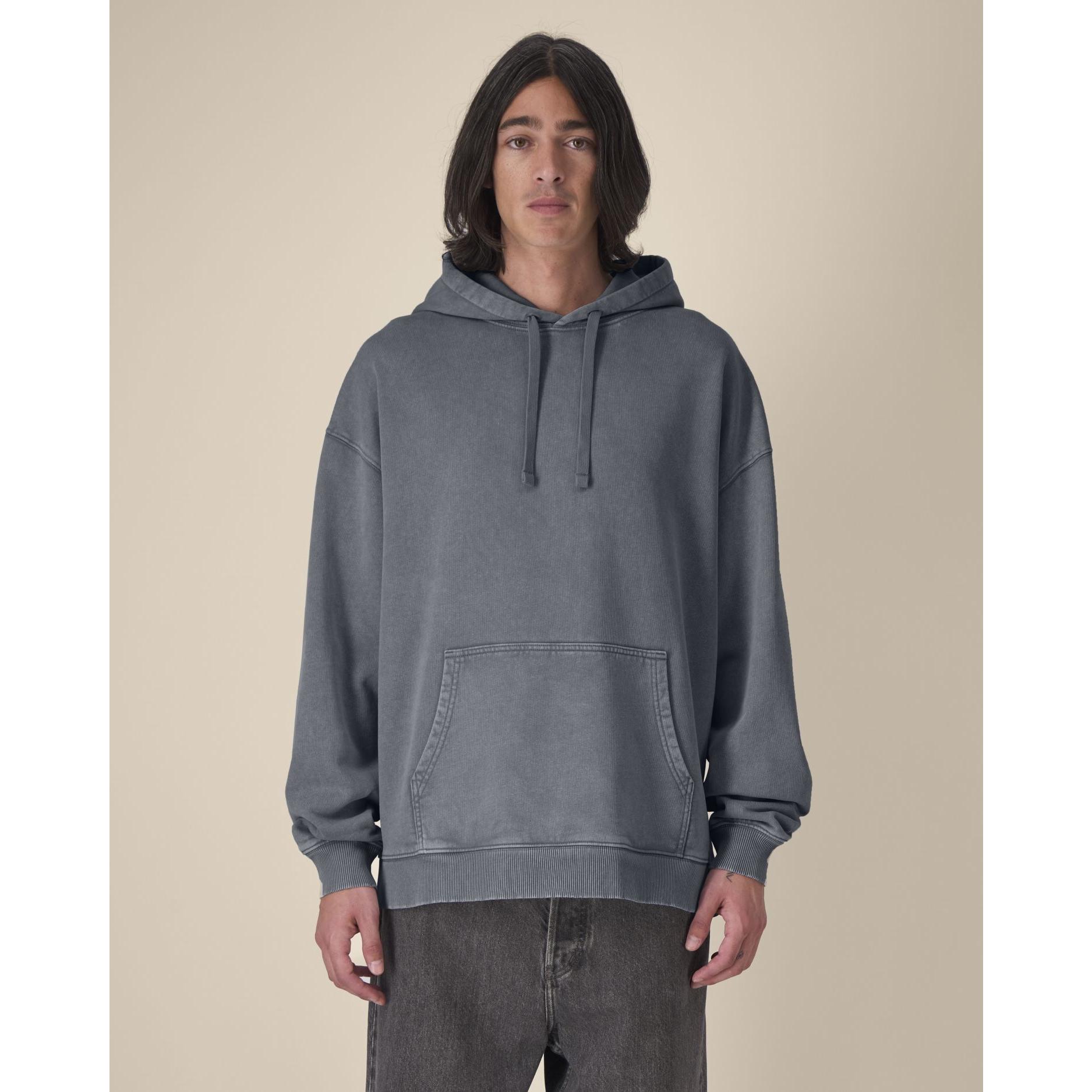 Hanorac unisex Slammer 2.0 vintage G. Dyed Anthracite 2XS