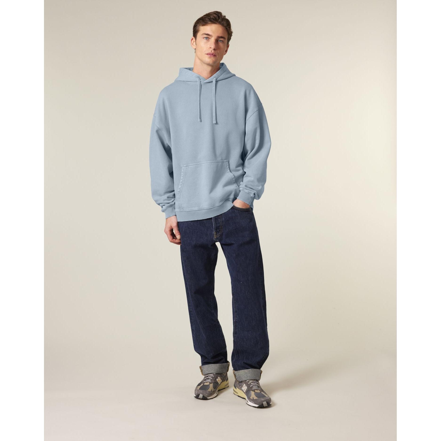 Hanorac unisex Slammer 2.0 vintage G. Dyed Blue Stone XL