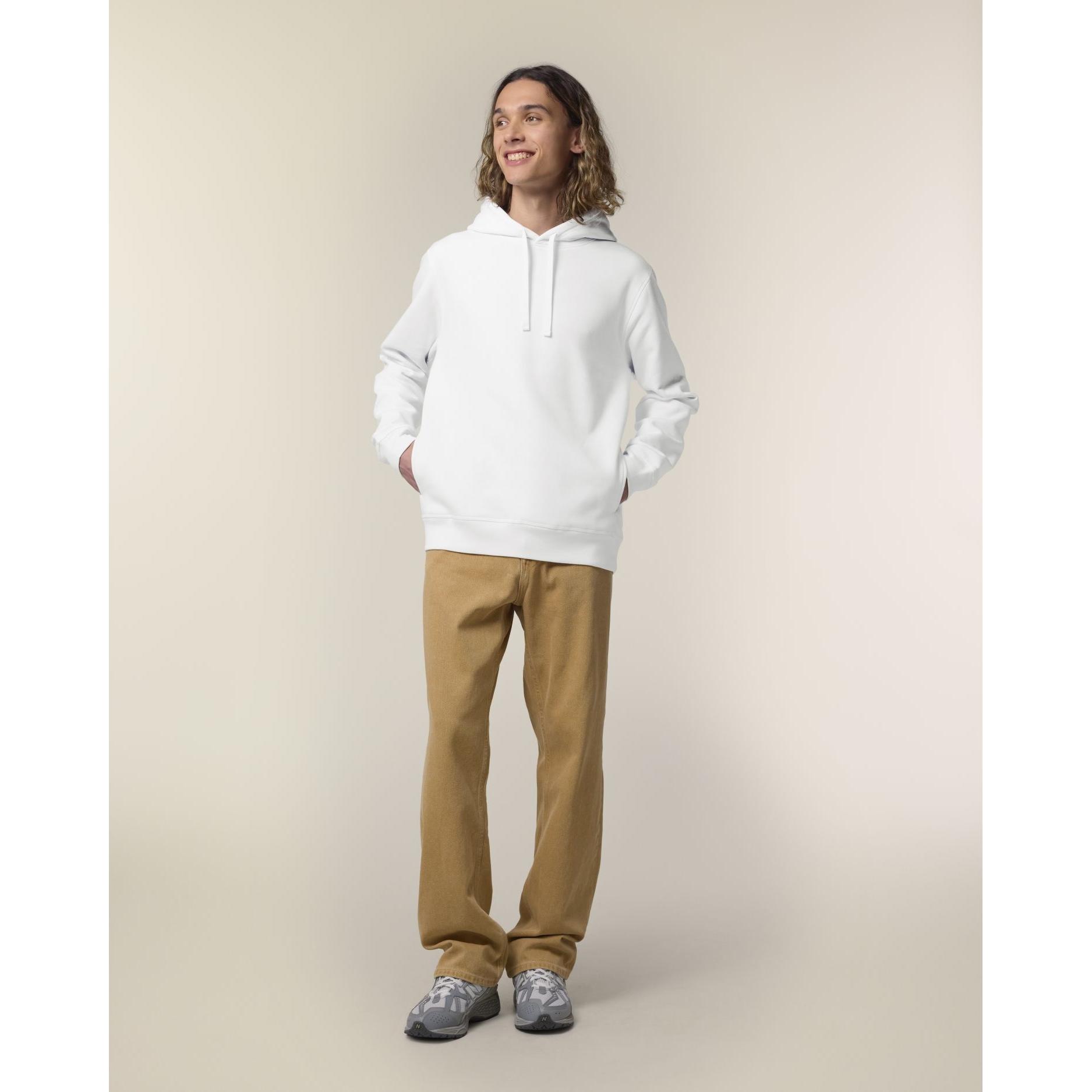 Hoodie sweatshirts Unisex Sounder White L