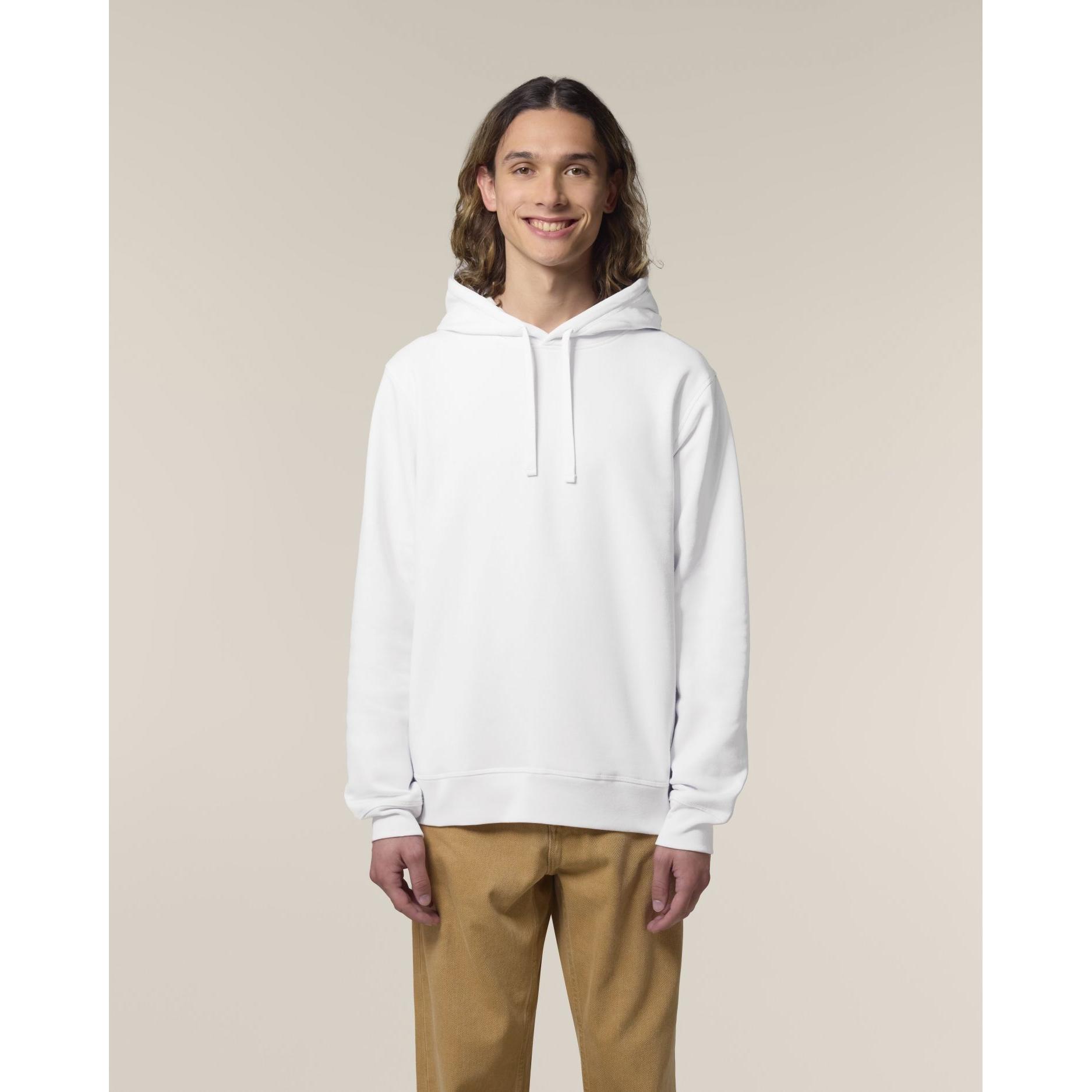 Hoodie sweatshirts Unisex Sounder White L