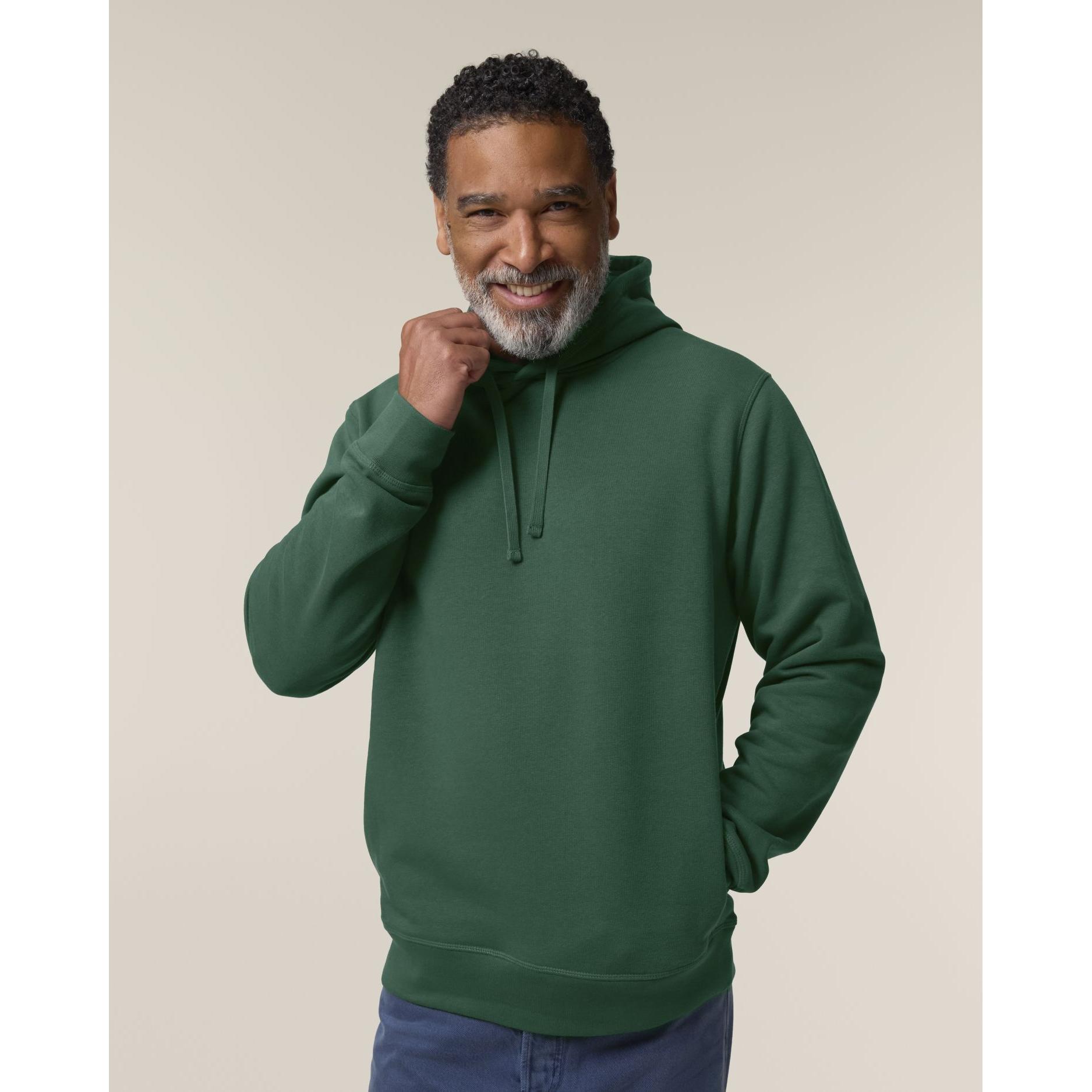 Hoodie sweatshirts Unisex Sounder Bottle Green XL