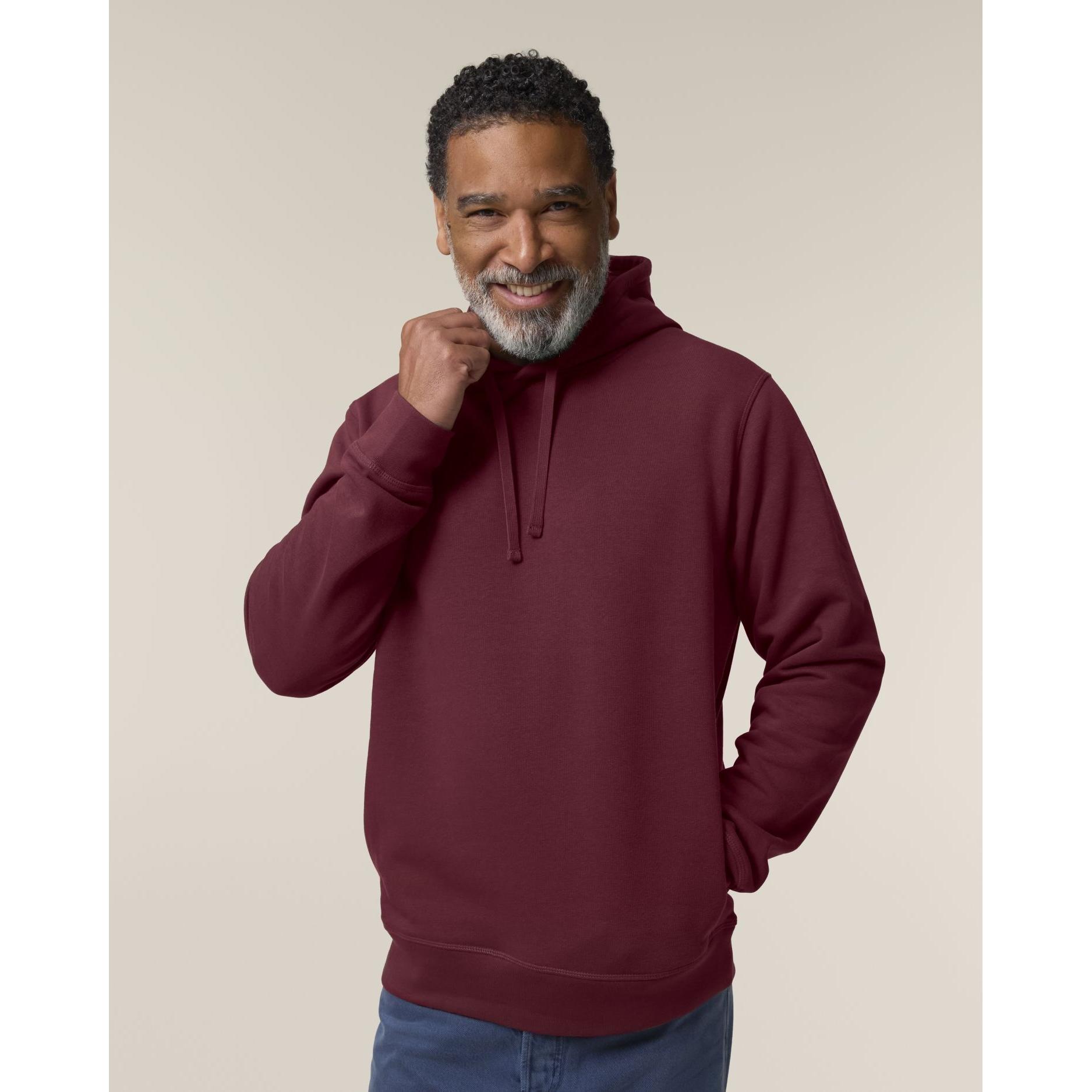 Hoodie sweatshirts Unisex Sounder Burgundy XXL