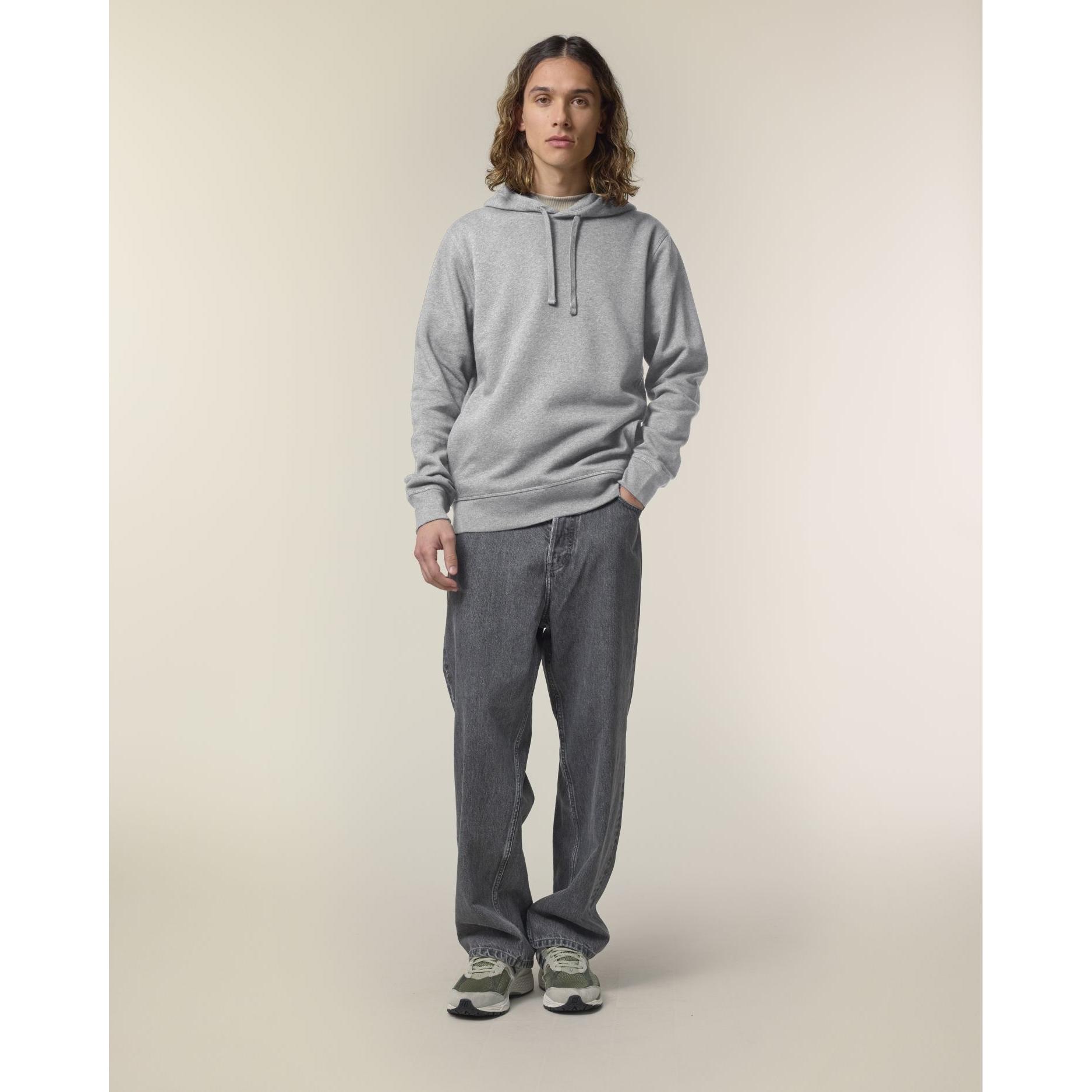 Hoodie sweatshirts Unisex Sounder Heather Grey M