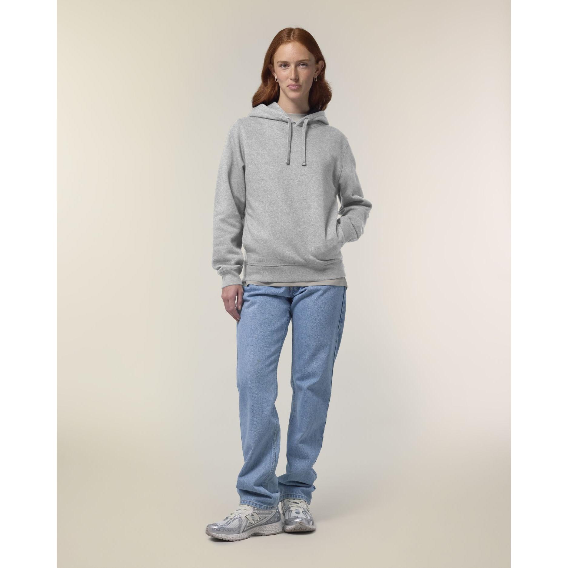 Hoodie sweatshirts Unisex Sounder Heather Grey M