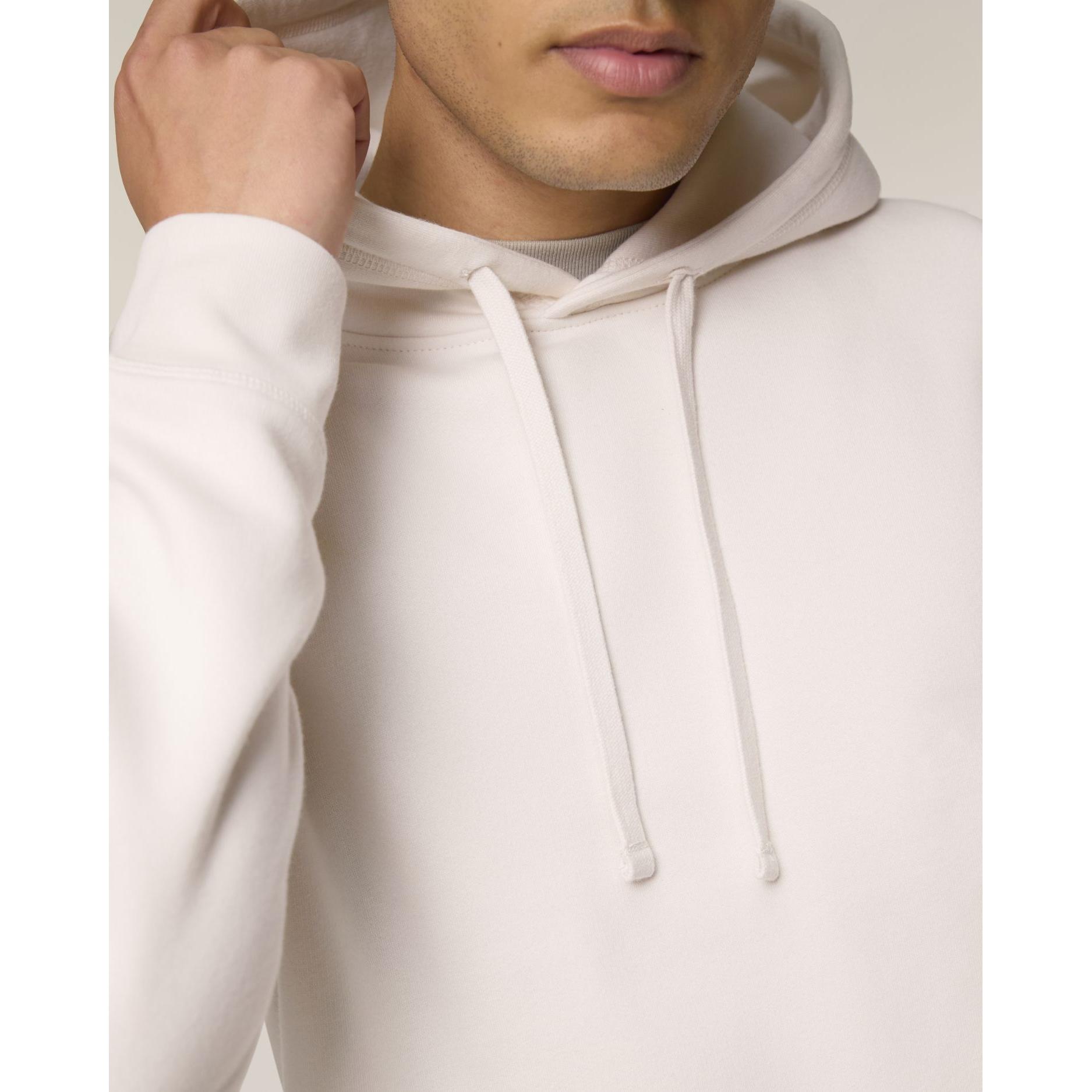 Hoodie sweatshirts Unisex Sounder Vintage White L