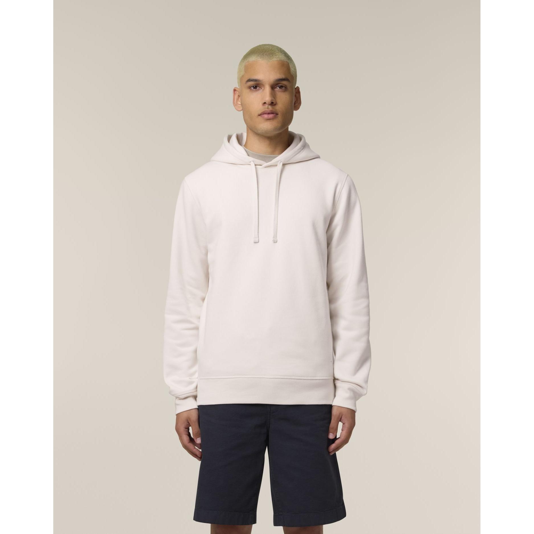 Hoodie sweatshirts Unisex Sounder Vintage White L