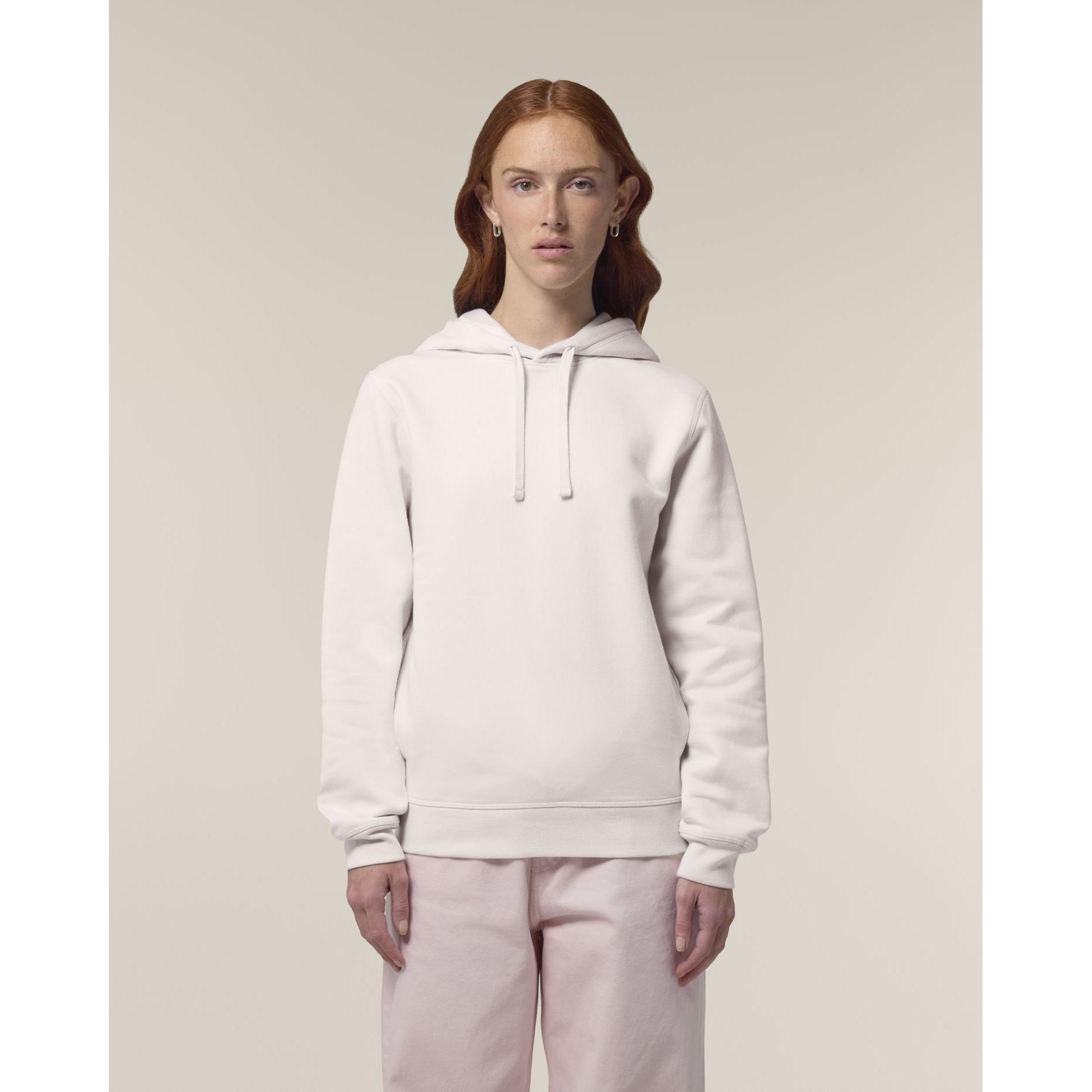 Hoodie sweatshirts Unisex Sounder Vintage White L