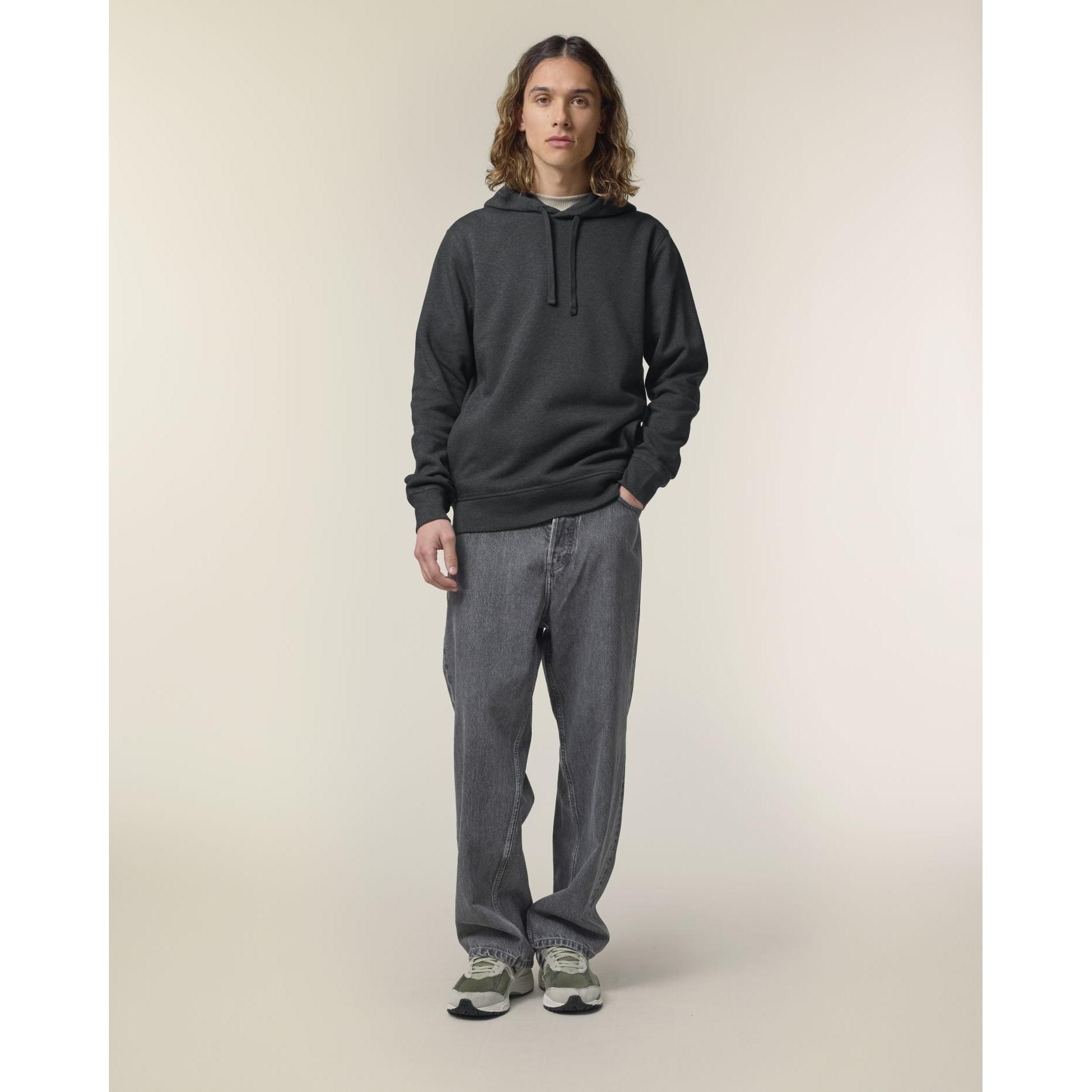 Hoodie sweatshirts Unisex Sounder Dark Heather Grey XXL