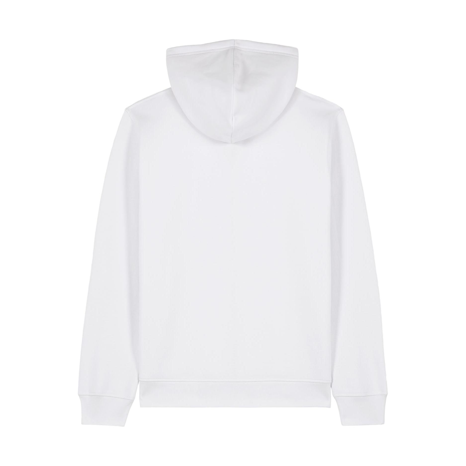 Hanorac cu fermoar unisex Mixer White 2XS