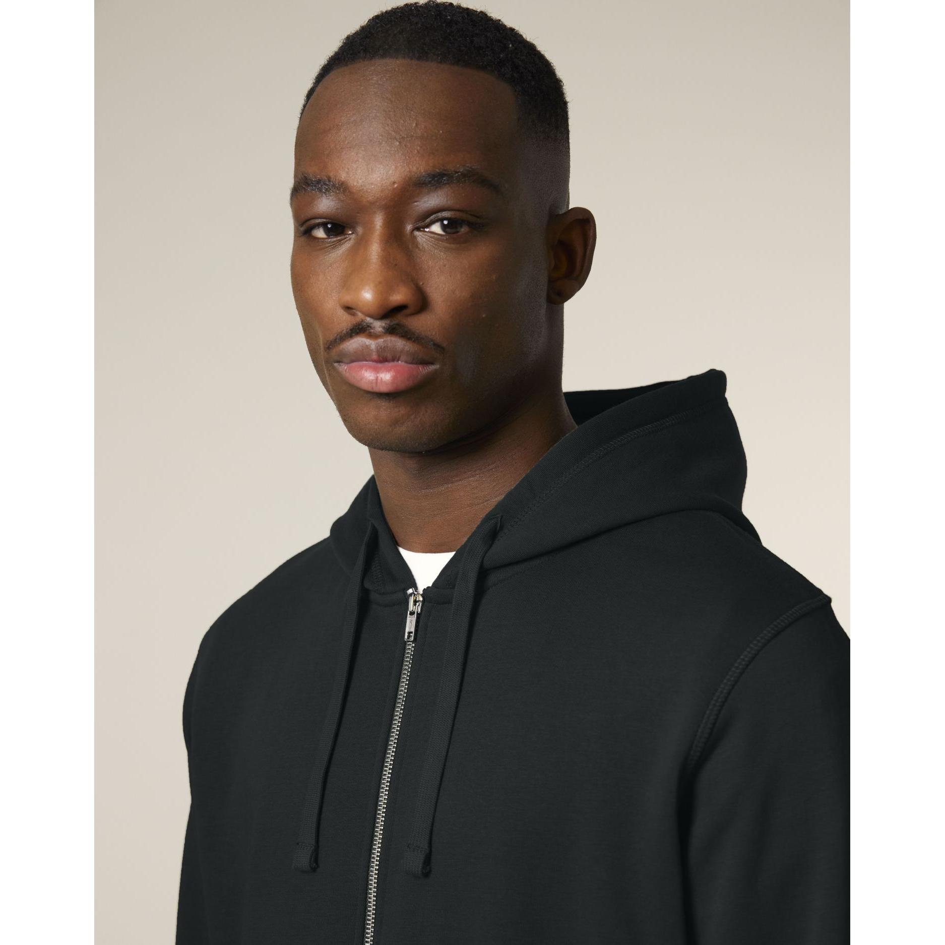 Hanorac cu fermoar unisex Mixer Black S