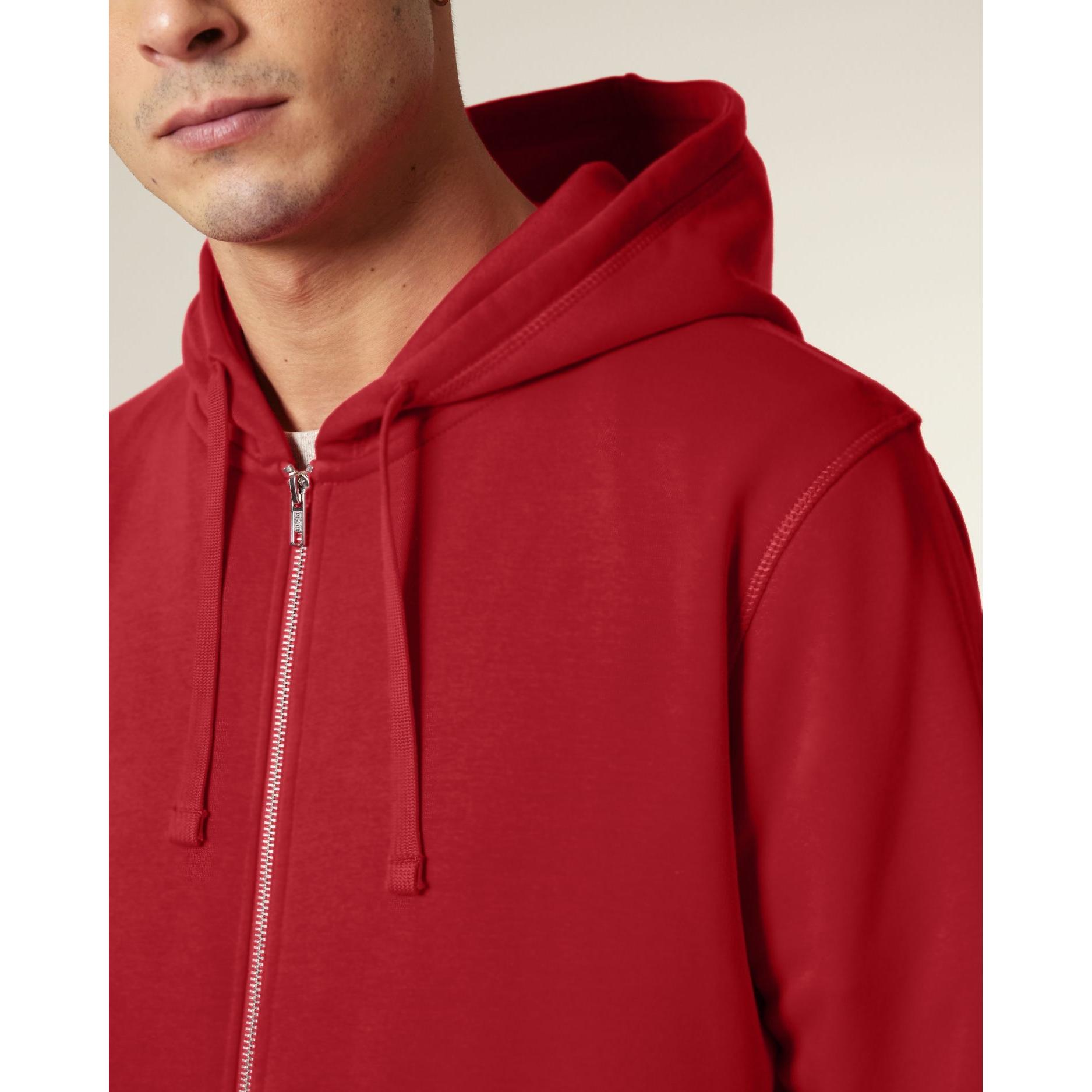 Hanorac cu fermoar unisex Mixer Red L