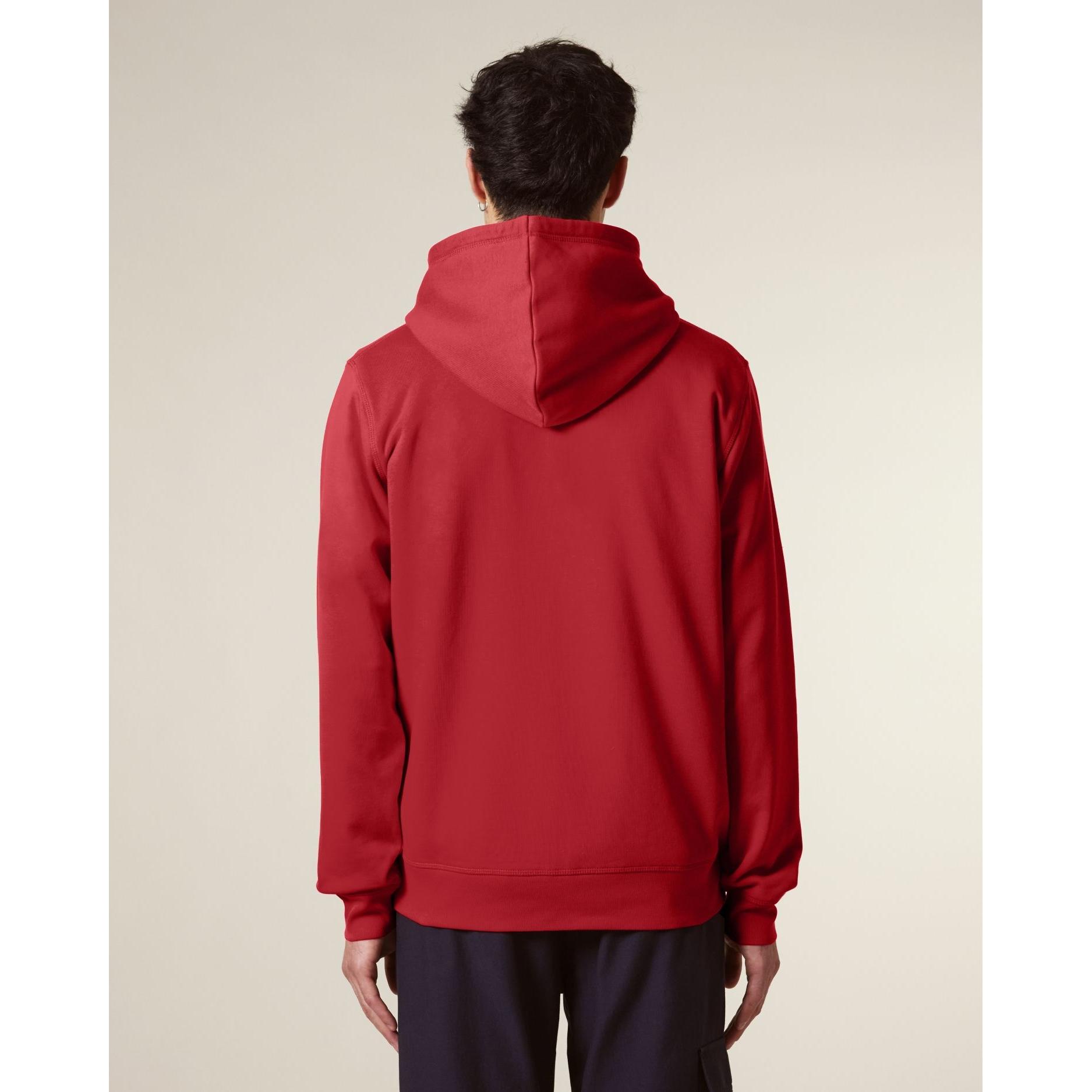 Hanorac cu fermoar unisex Mixer Red L