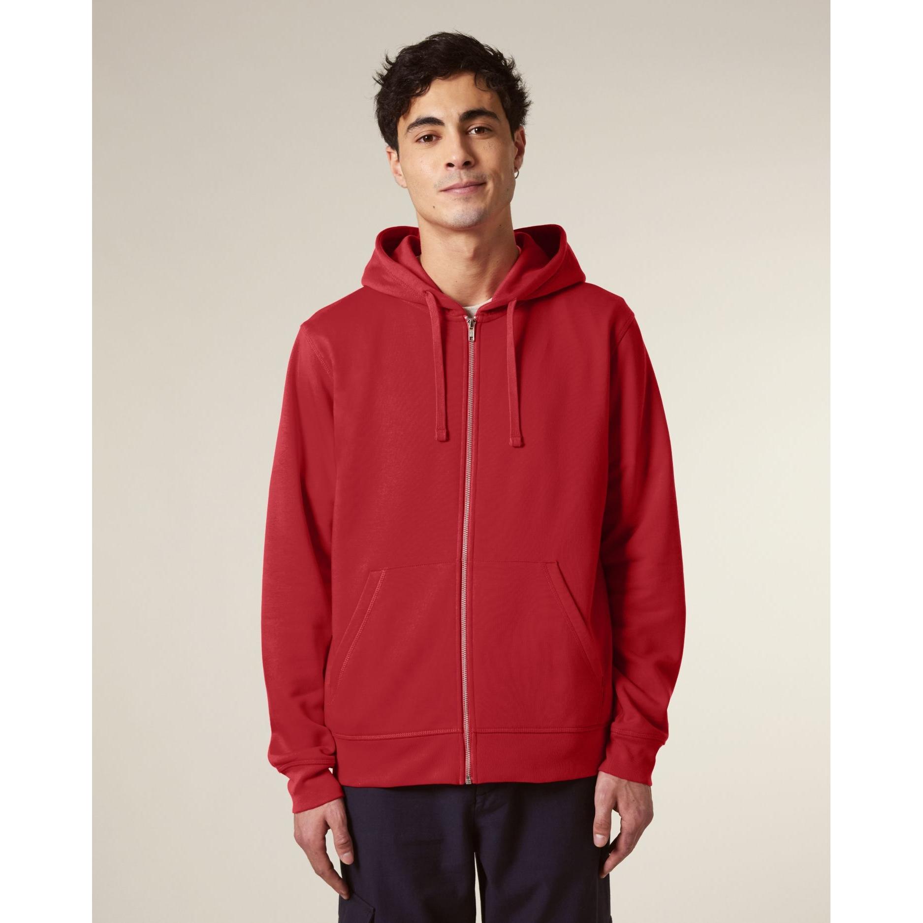 Hanorac cu fermoar unisex Mixer Red L