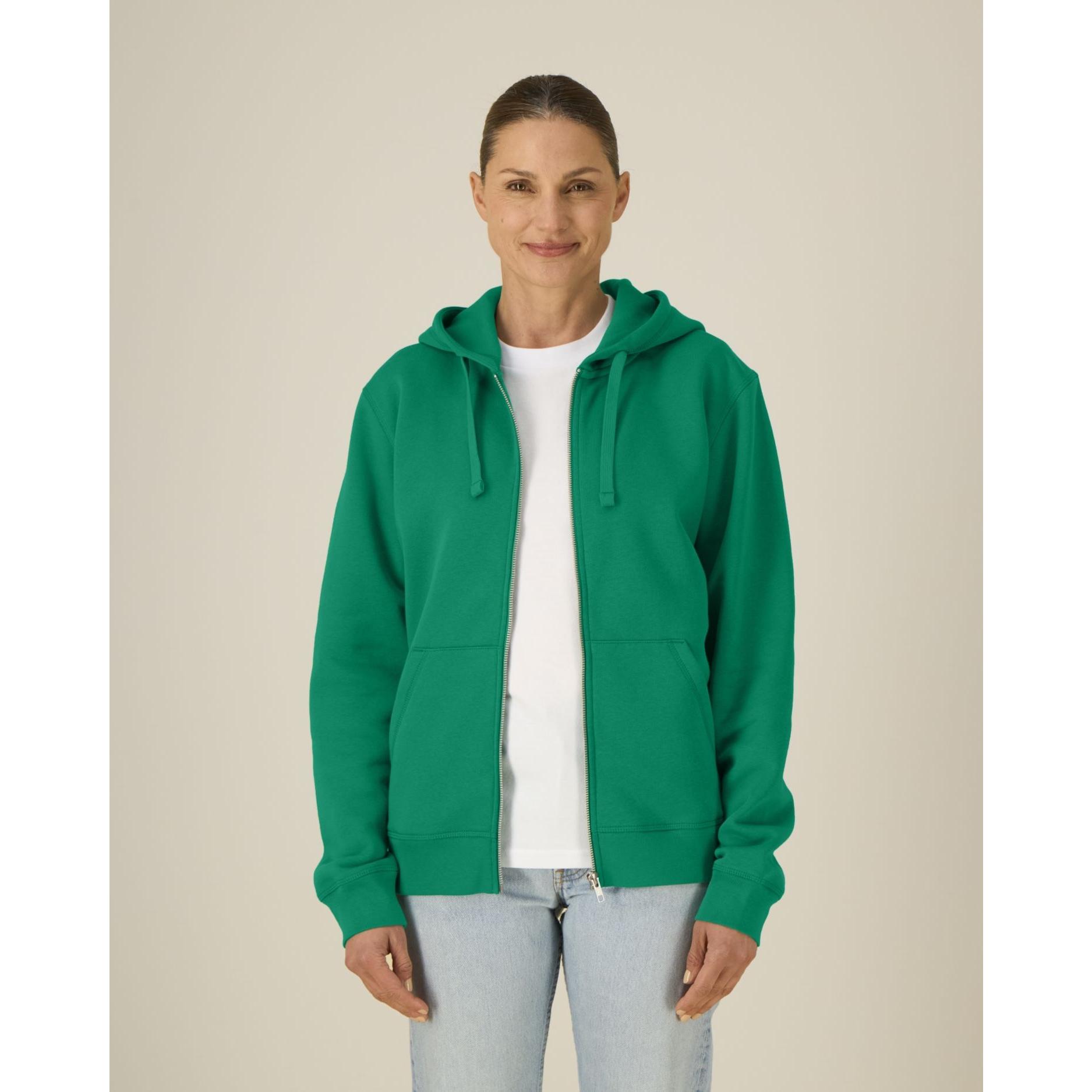 Hanorac cu fermoar unisex Mixer Verdant Green XS