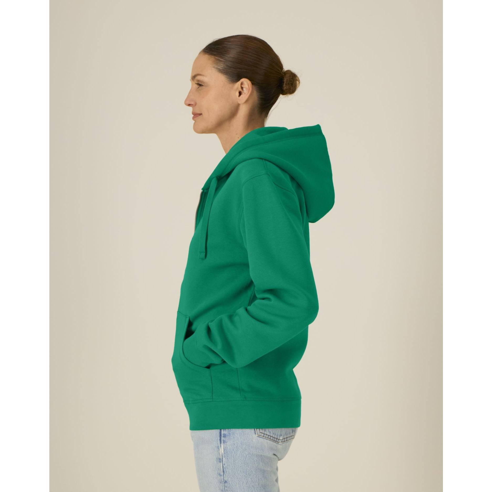 Hanorac cu fermoar unisex Mixer Verdant Green XS