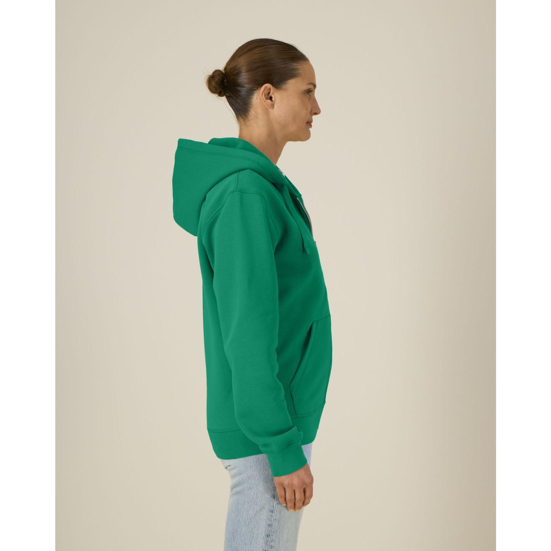 Hanorac cu fermoar unisex Mixer Verdant Green XS