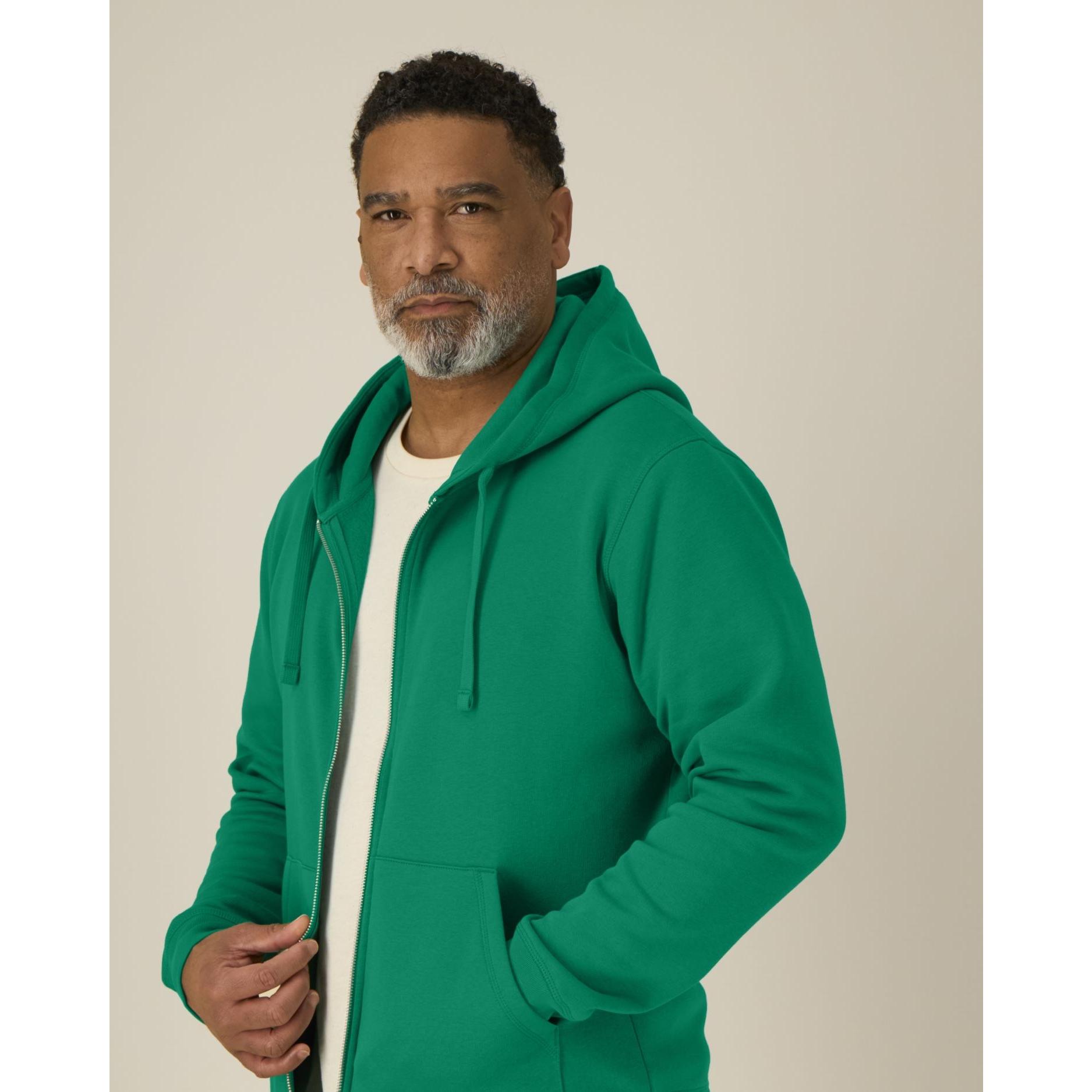 Hanorac cu fermoar unisex Mixer Verdant Green XS