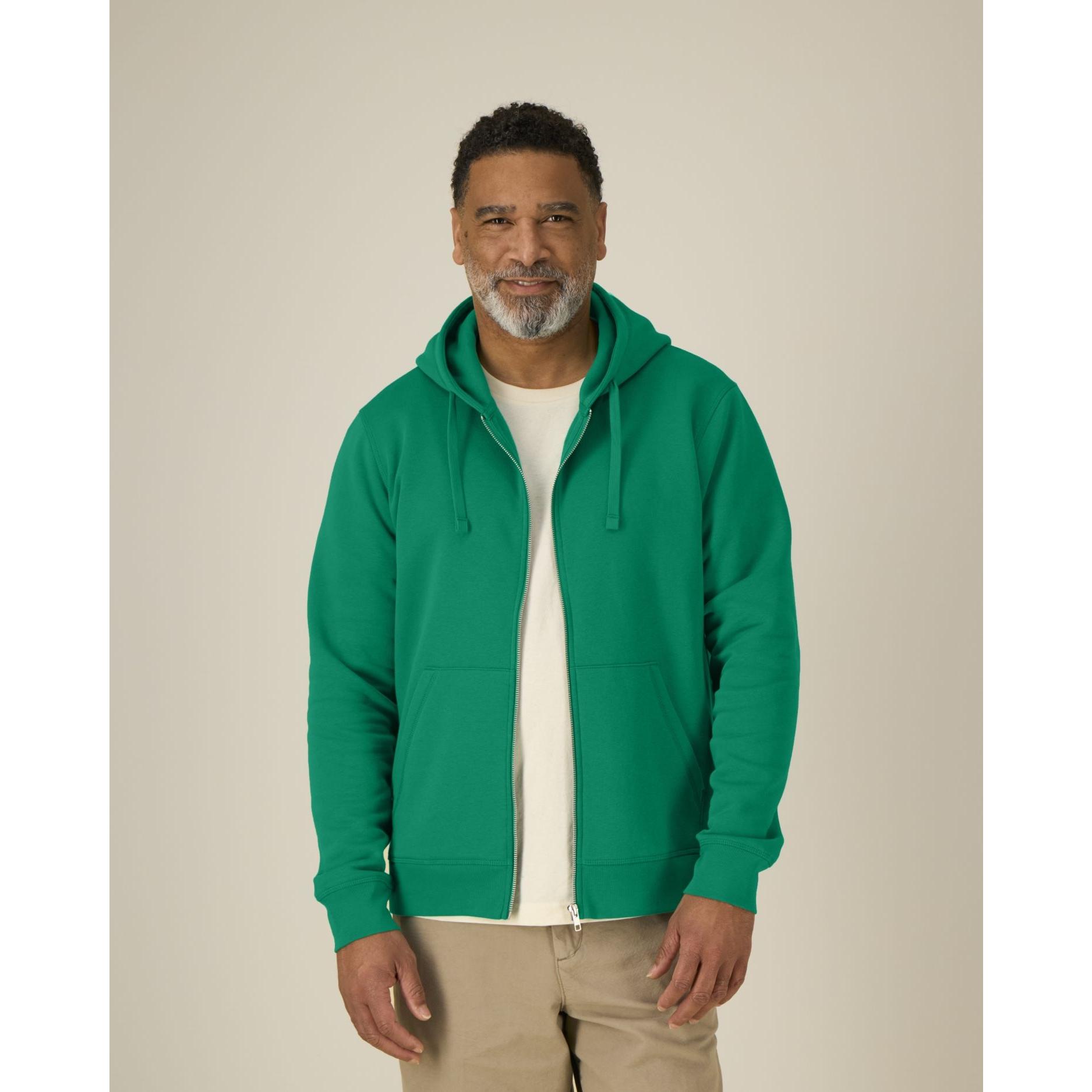 Hanorac cu fermoar unisex Mixer Verdant Green XS