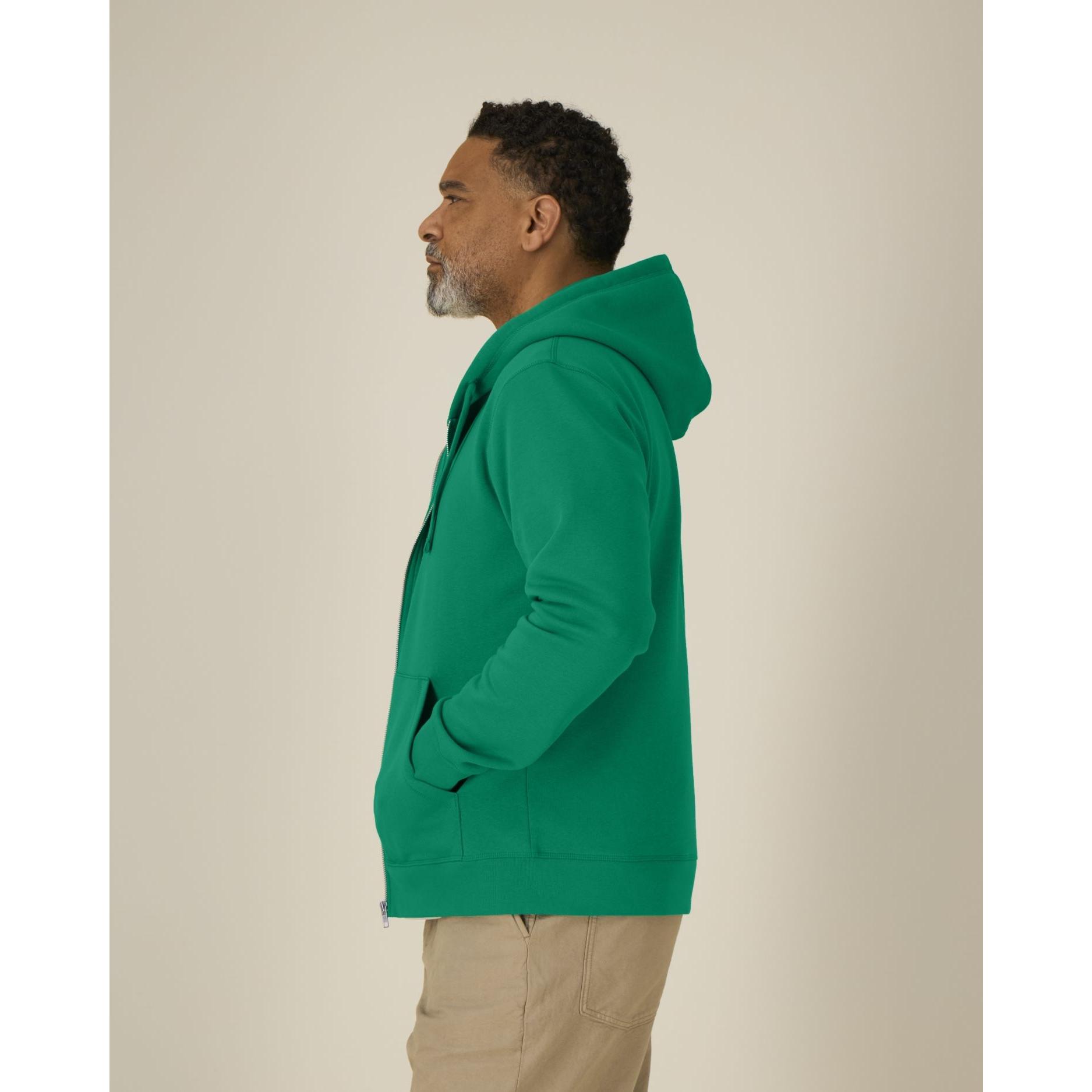 Hanorac cu fermoar unisex Mixer Verdant Green XS