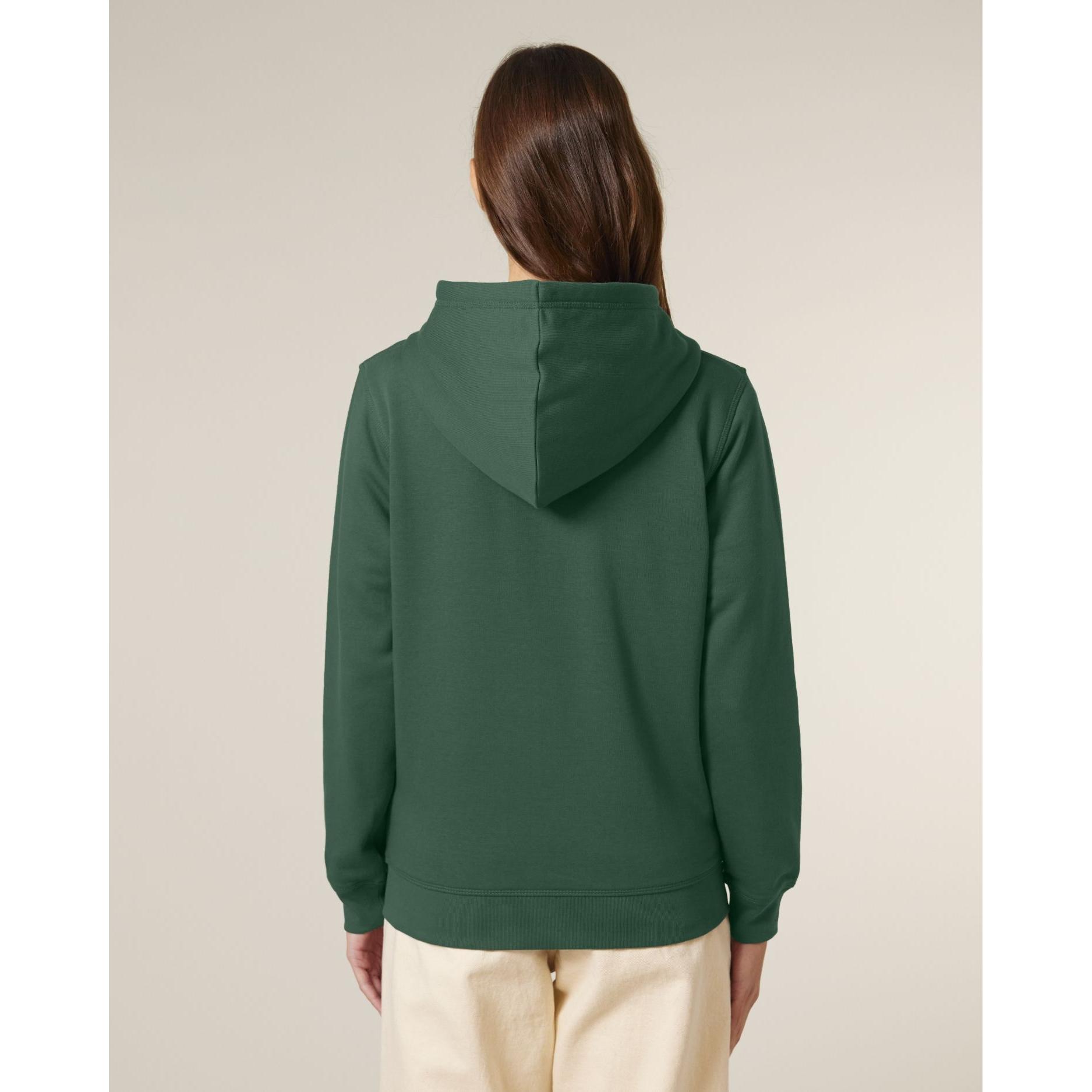 Hanorac cu fermoar unisex Mixer Bottle Green L