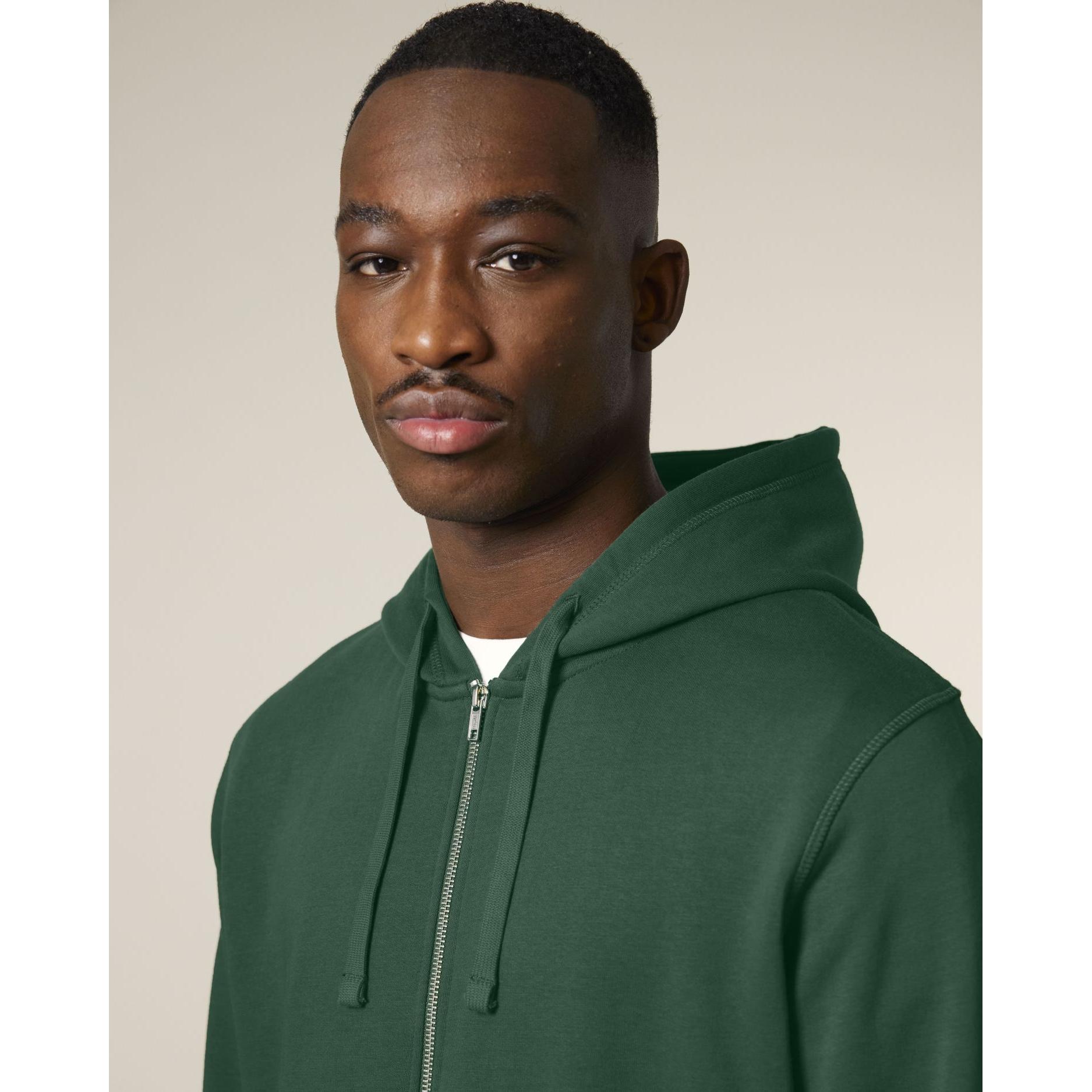 Hanorac cu fermoar unisex Mixer Bottle Green L