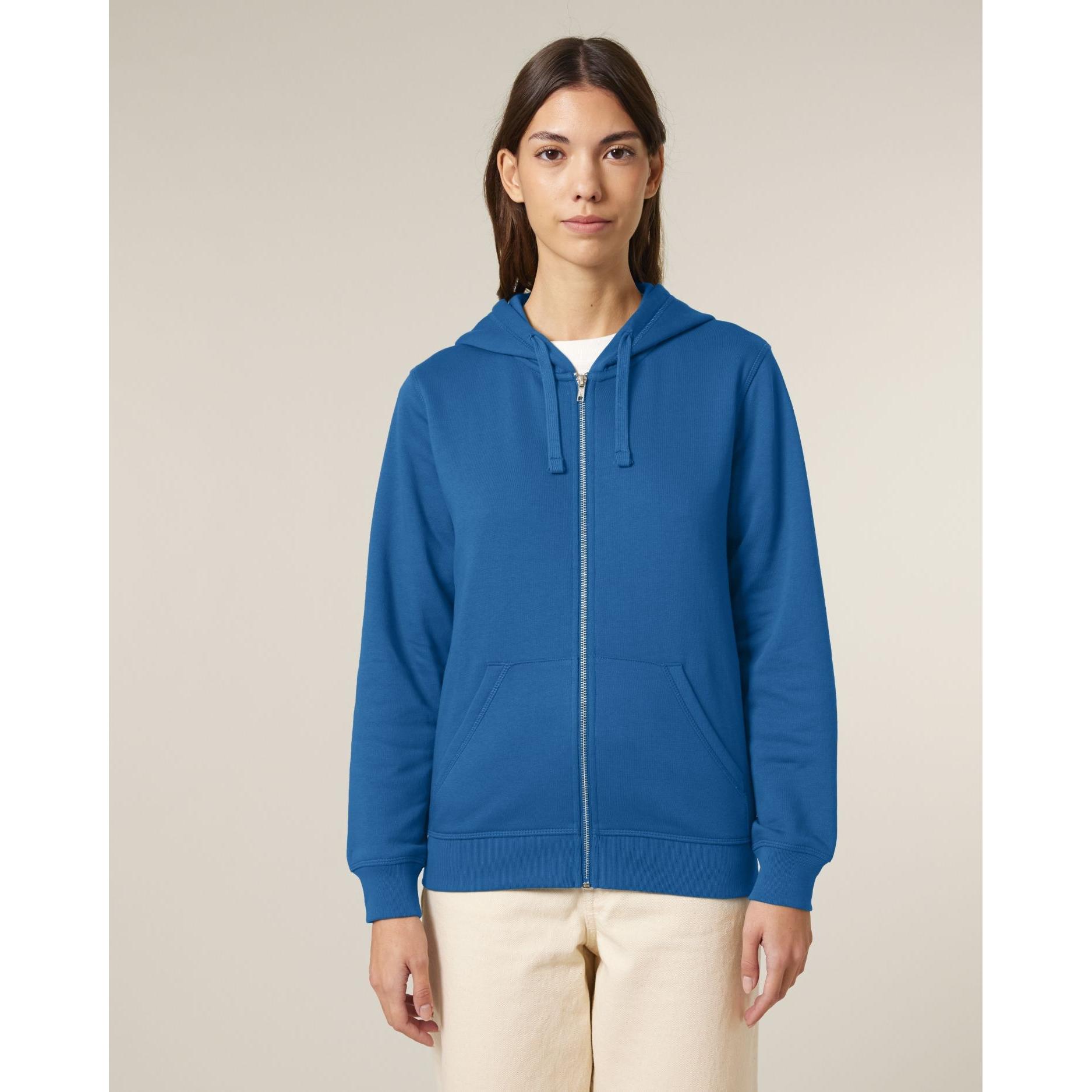 Hanorac cu fermoar unisex Mixer Royal Blue L