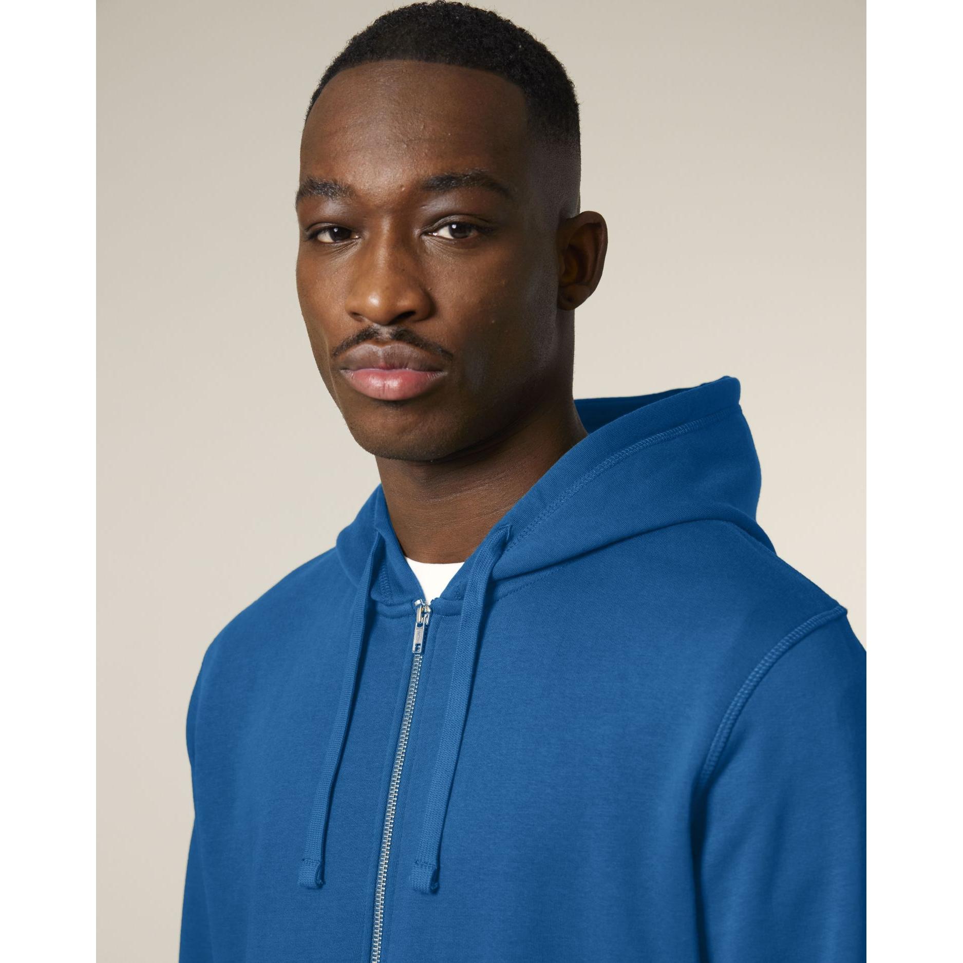 Hanorac cu fermoar unisex Mixer Royal Blue L