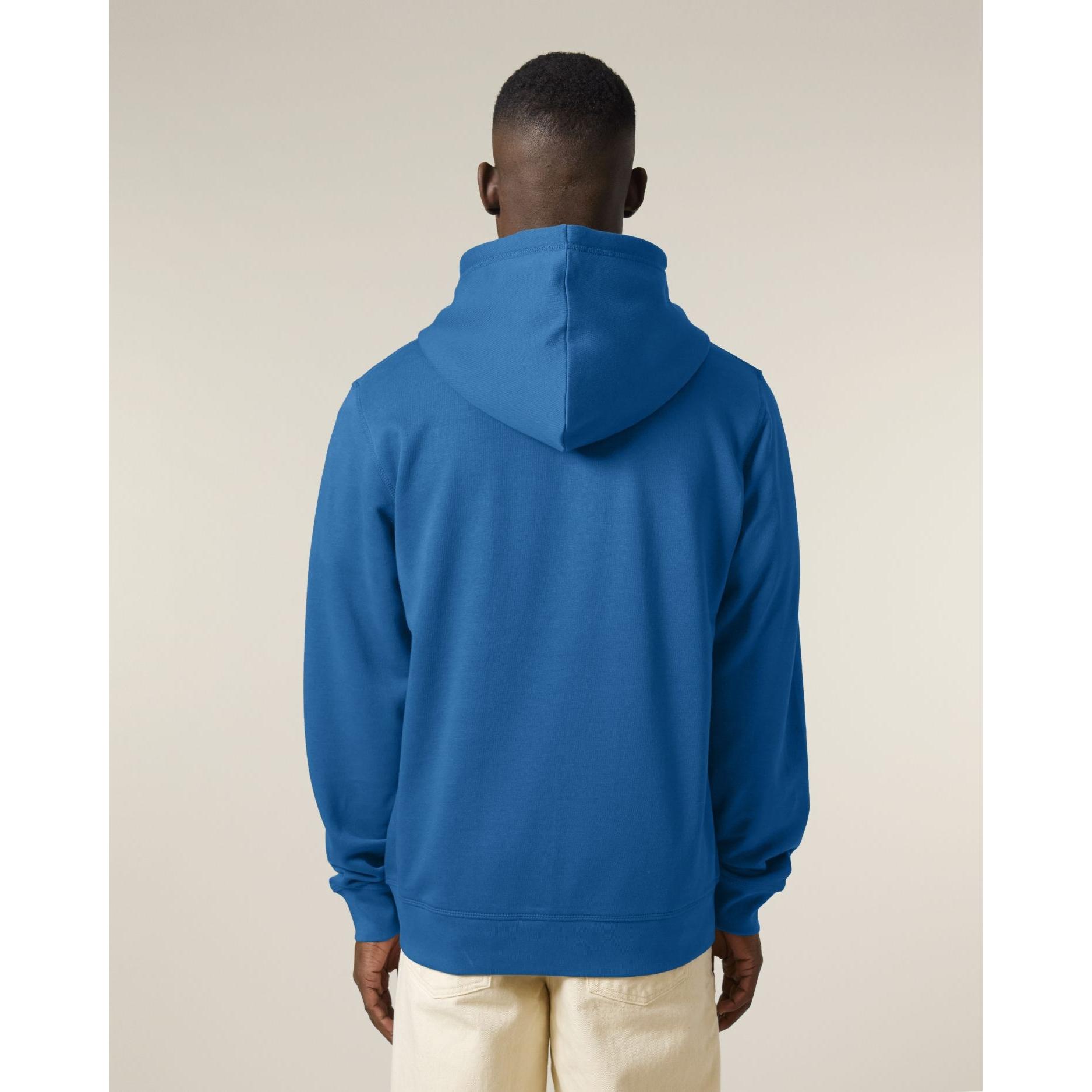 Hanorac cu fermoar unisex Mixer Royal Blue L