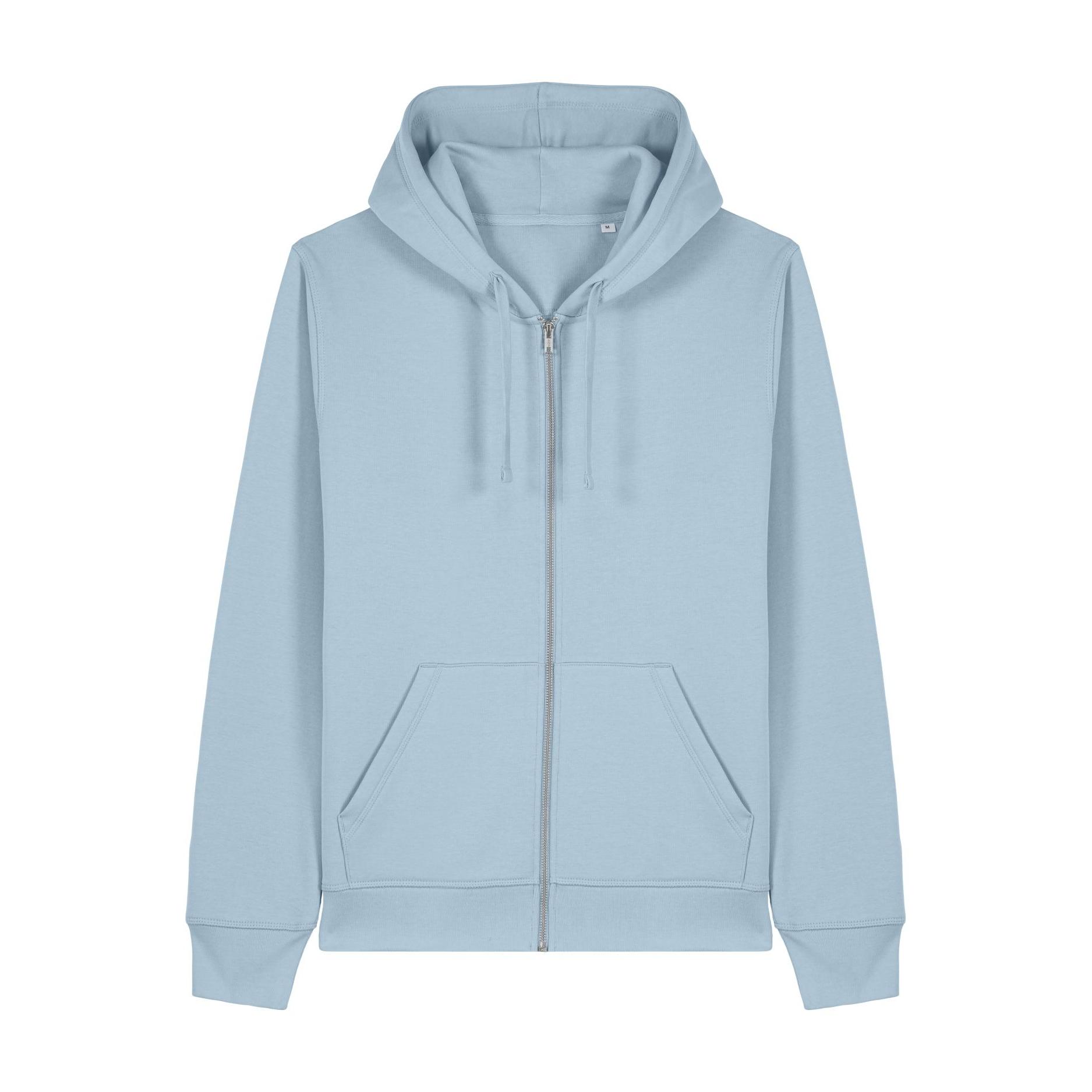 Hanorac cu fermoar unisex Mixer Sky blue S