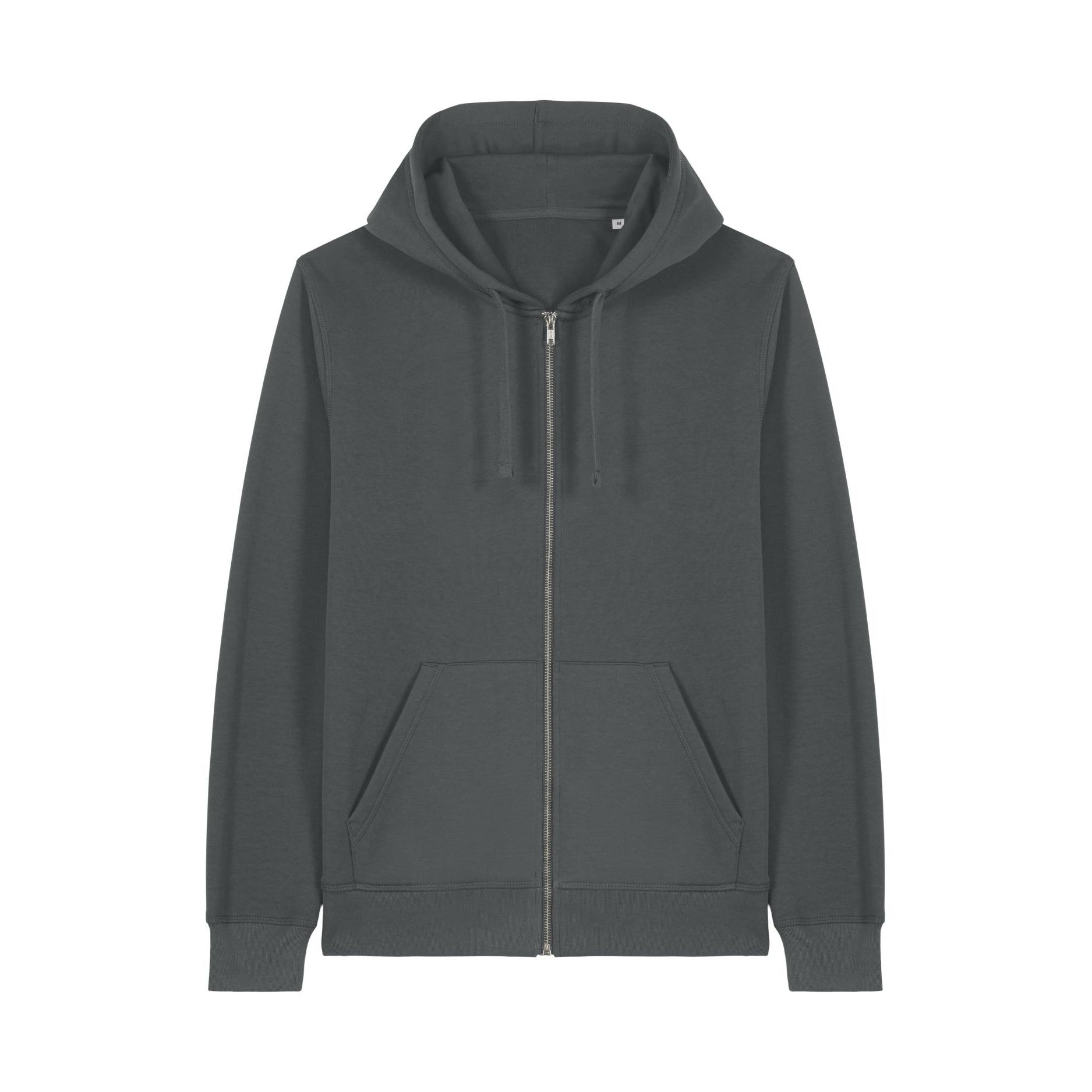 Hanorac cu fermoar unisex Mixer Anthracite