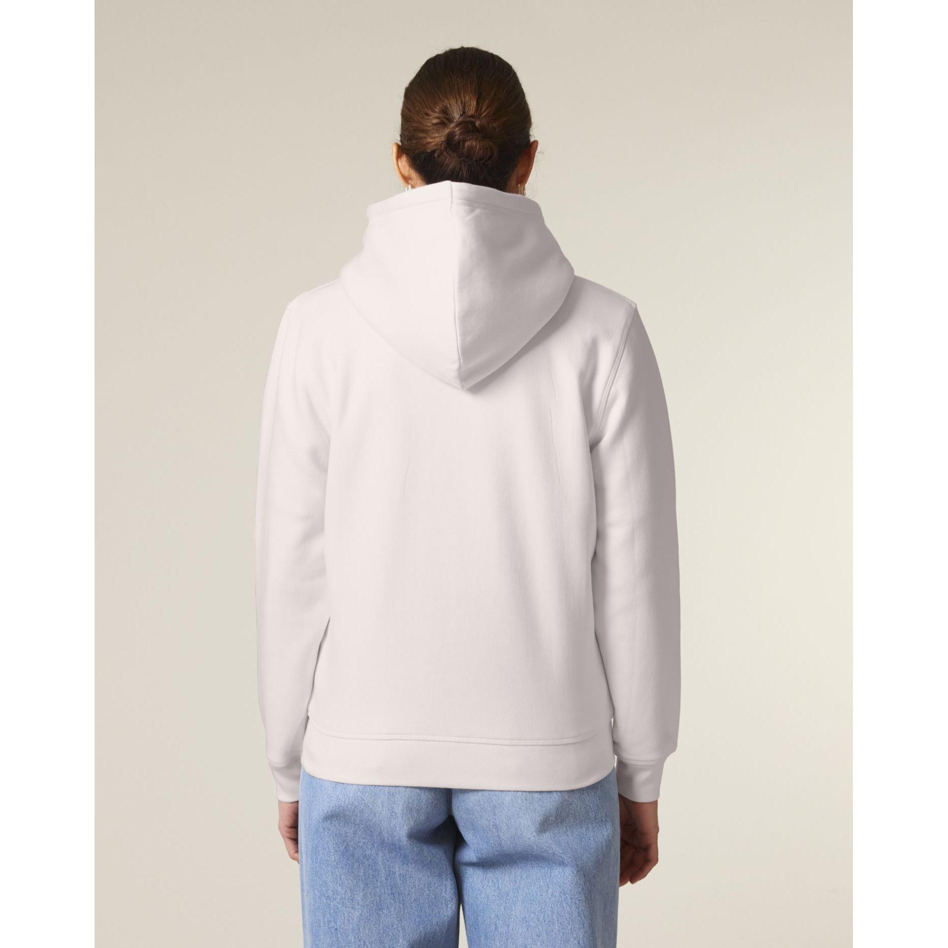 Hanorac cu fermoar unisex Mixer Vintage White M