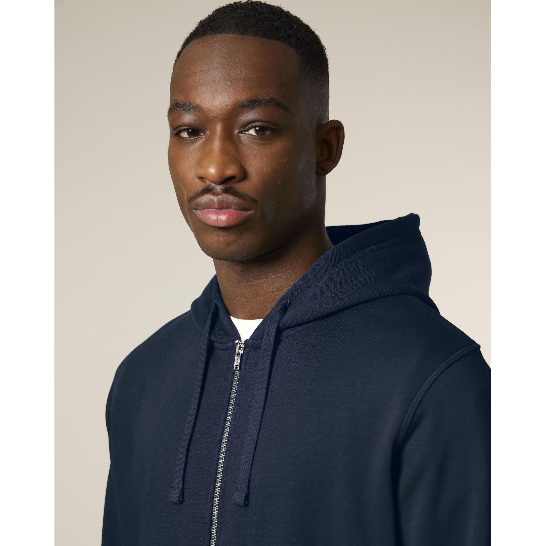 Hanorac cu fermoar unisex Mixer French Navy L