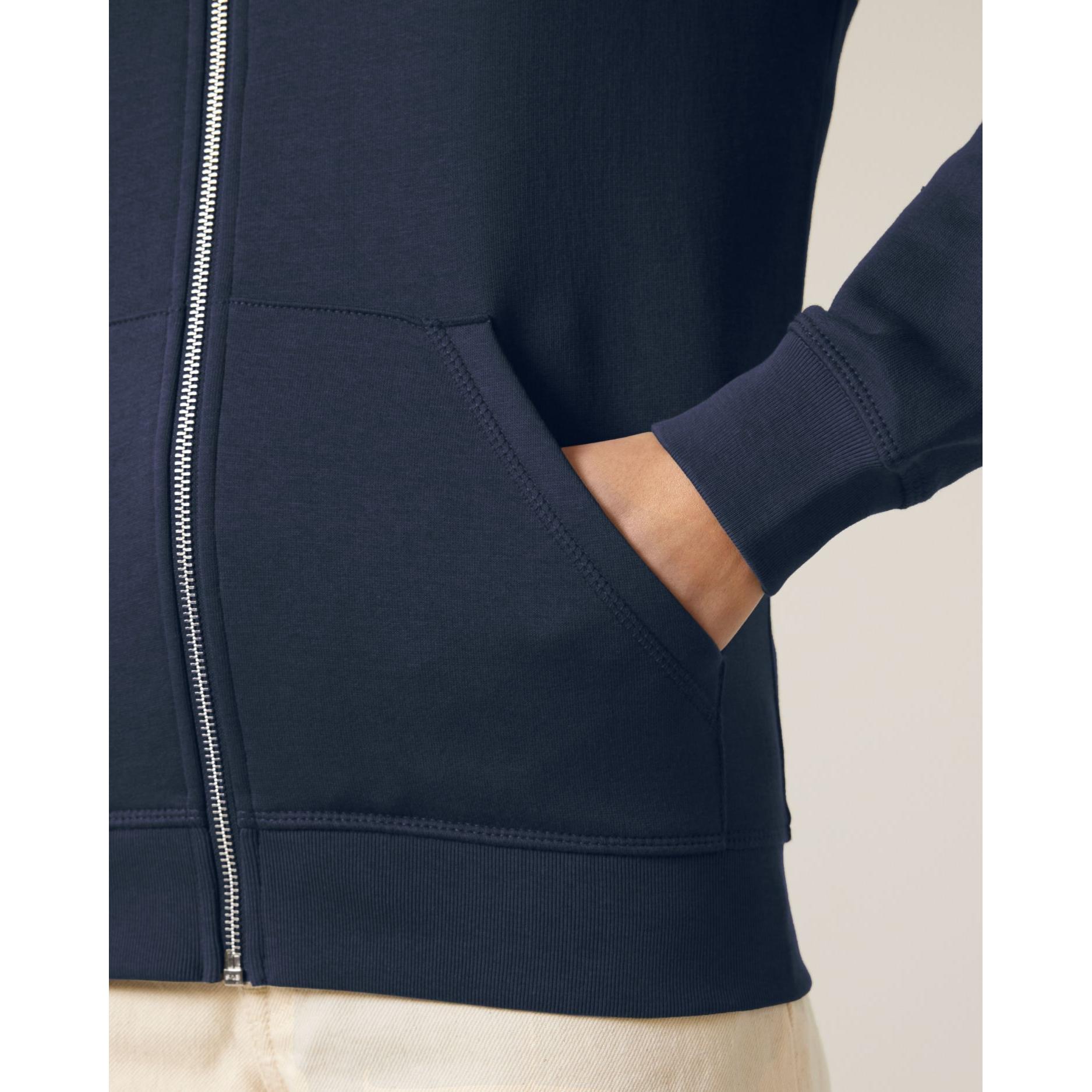 Hanorac cu fermoar unisex Mixer French Navy L