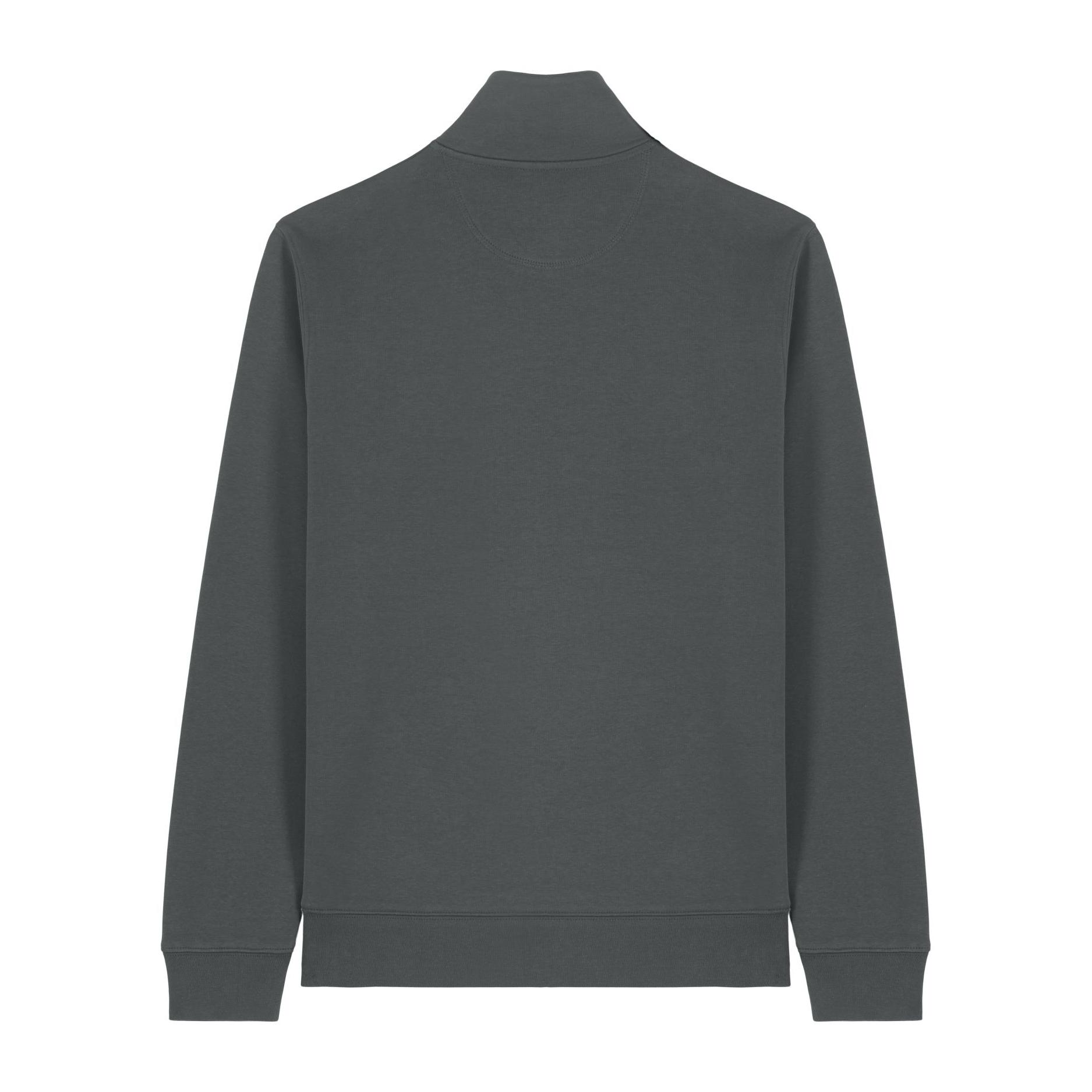 Bluză unisex cu fermoar 1/4 Trucker 2.0 Anthracite 5XL