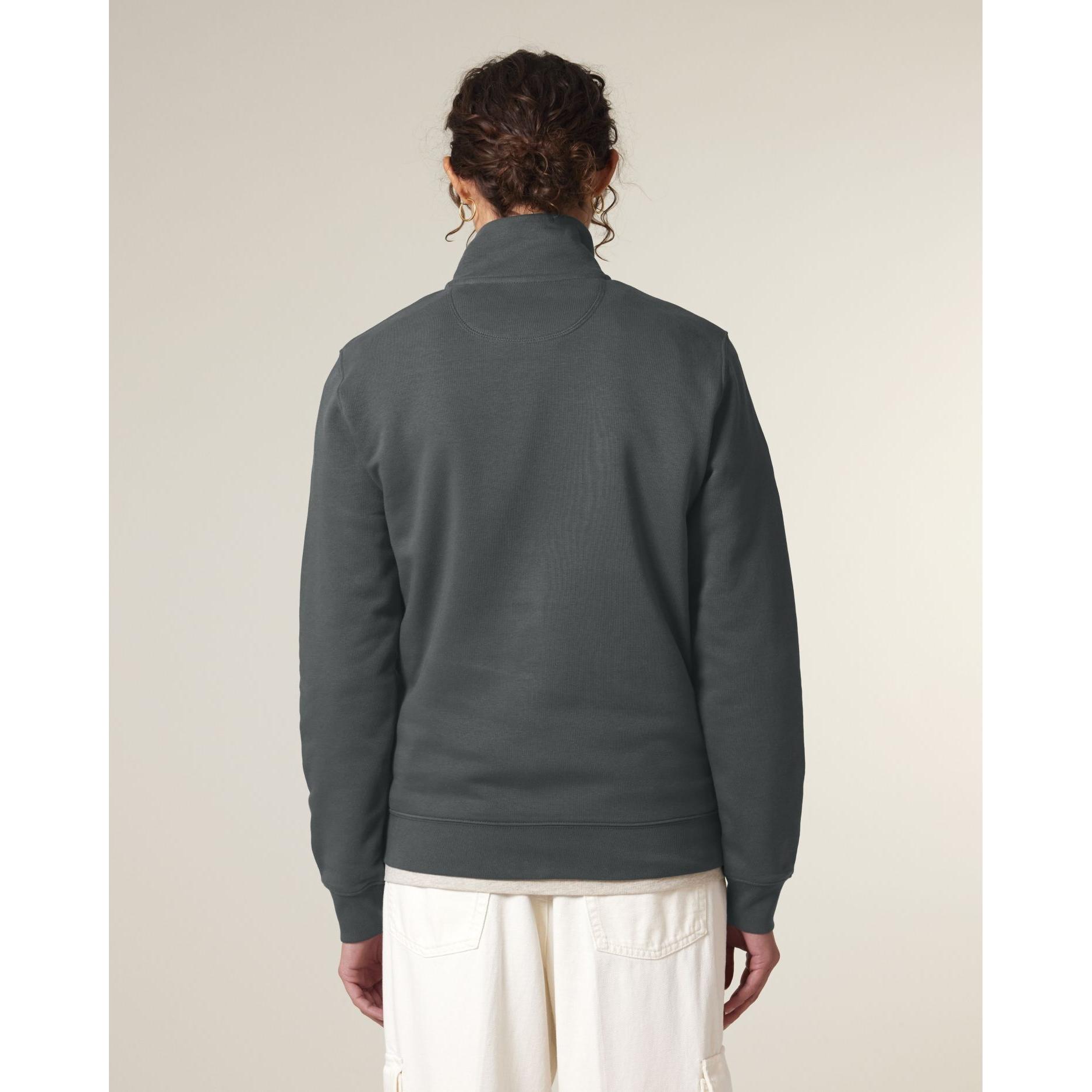 Bluză unisex cu fermoar 1/4 Trucker 2.0 Anthracite 5XL