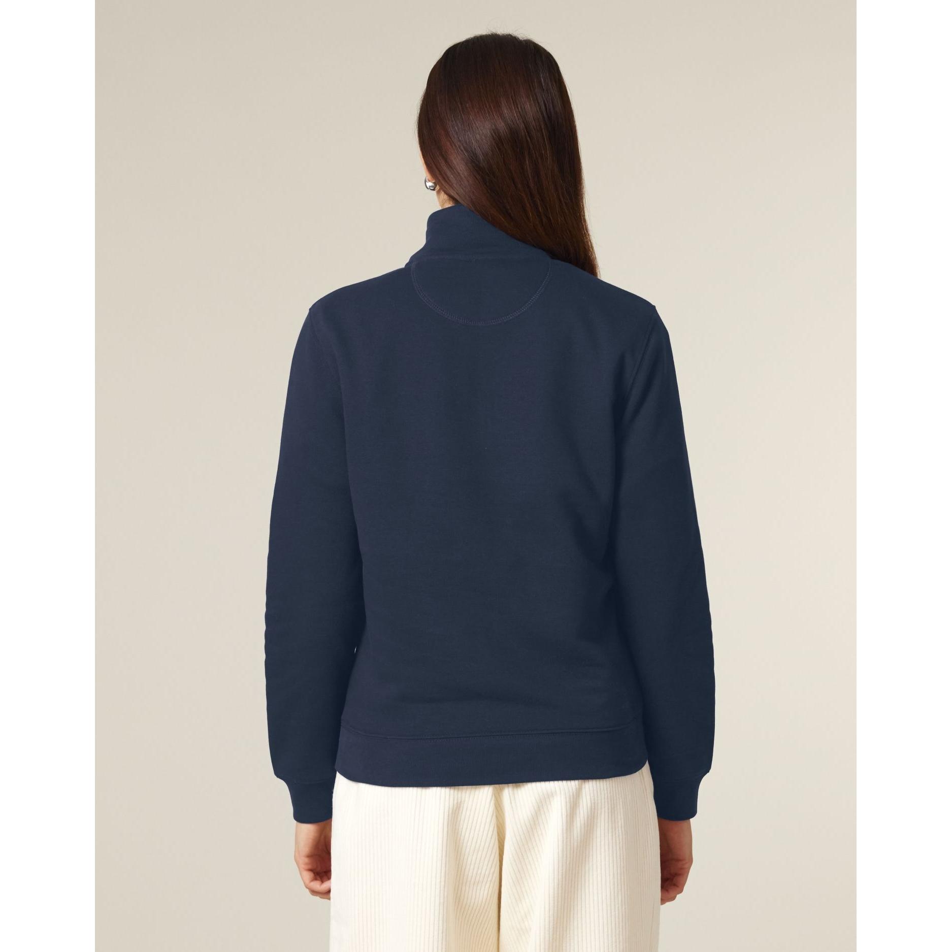 Bluză unisex cu fermoar 1/4 Trucker 2.0 French Navy 3XL