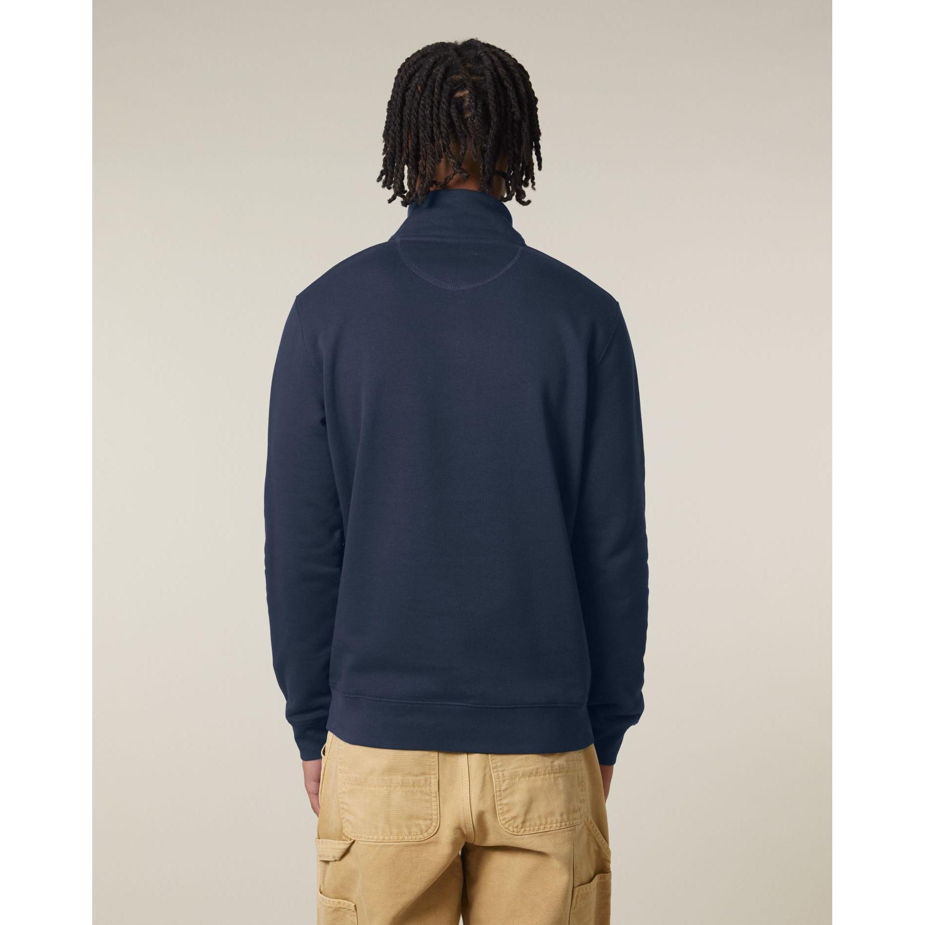 Bluză unisex cu fermoar 1/4 Trucker 2.0 French Navy 3XL