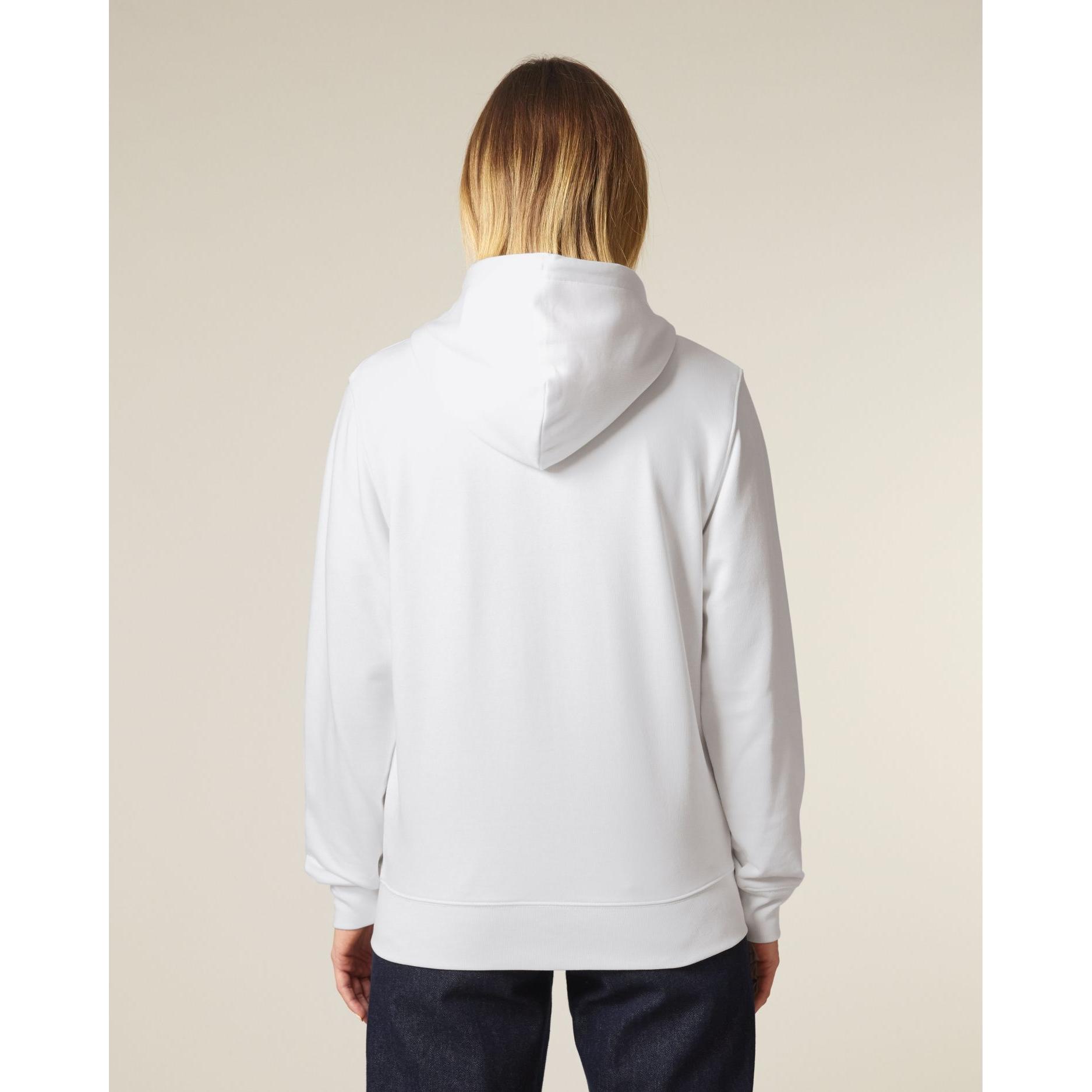 Hanorac cu fermoar unisex Connector 2.0 White XL