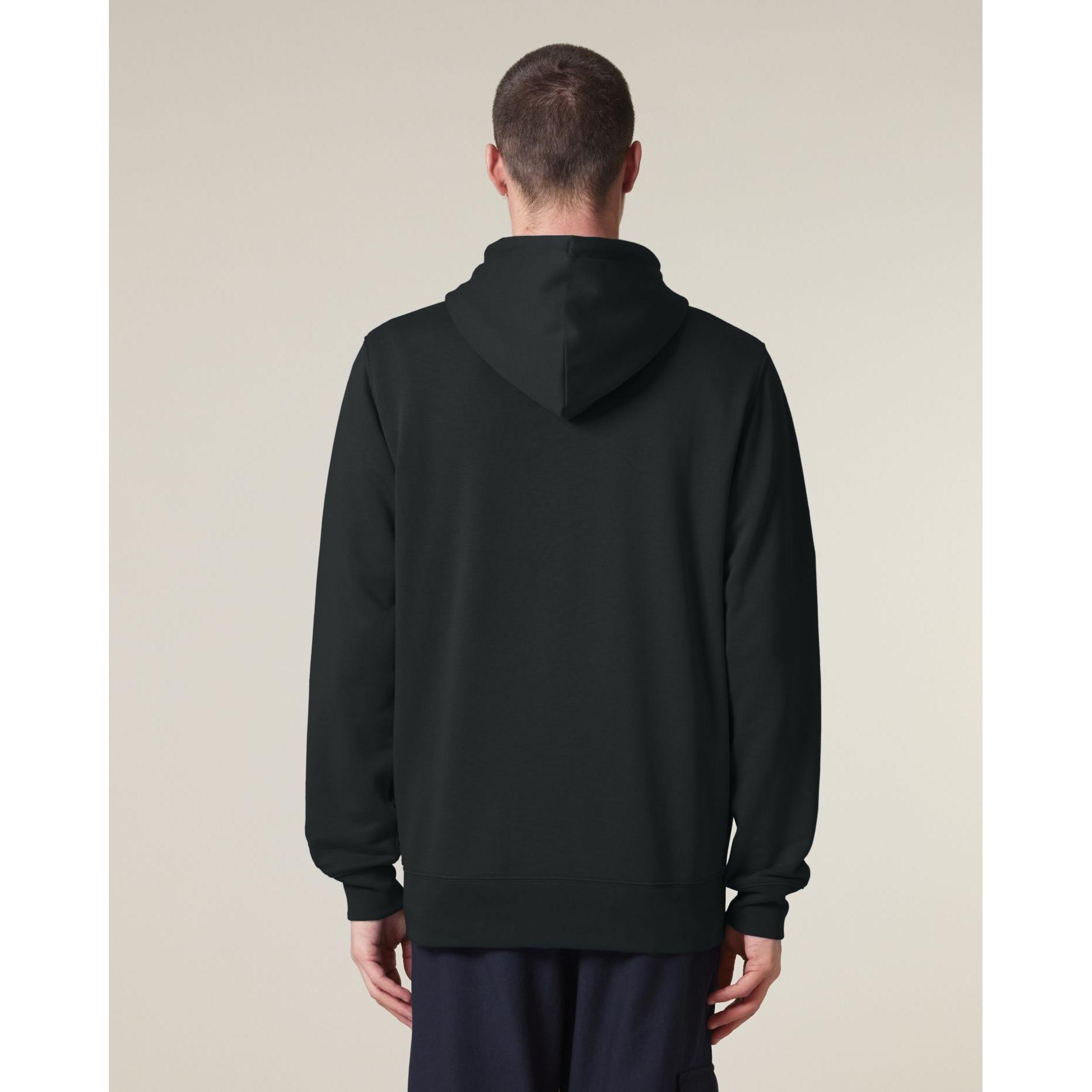 Hanorac cu fermoar unisex Connector 2.0 Black S