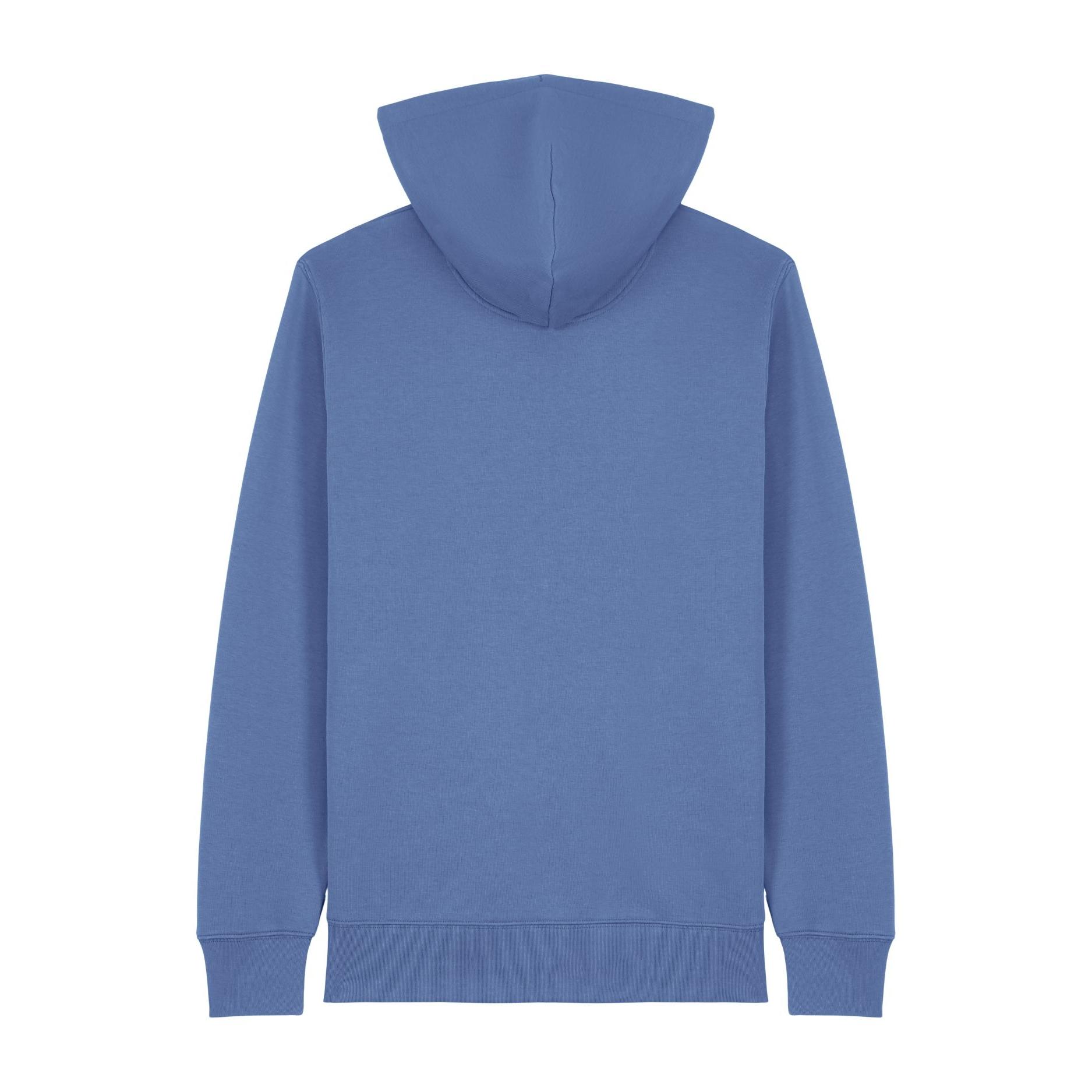 Hanorac cu fermoar unisex Connector 2.0 Bright Blue XXL