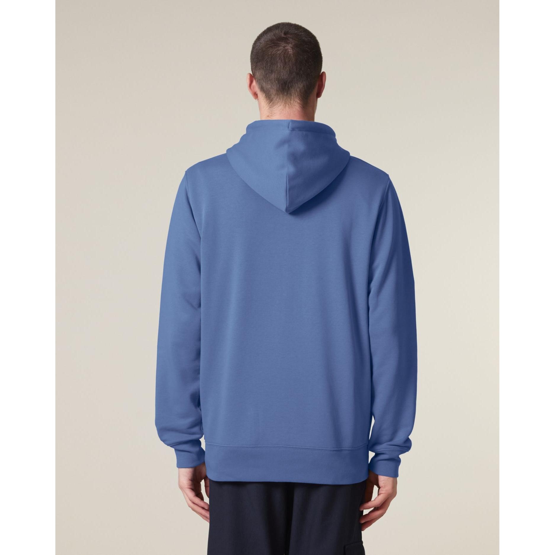 Hanorac cu fermoar unisex Connector 2.0 Bright Blue XXL