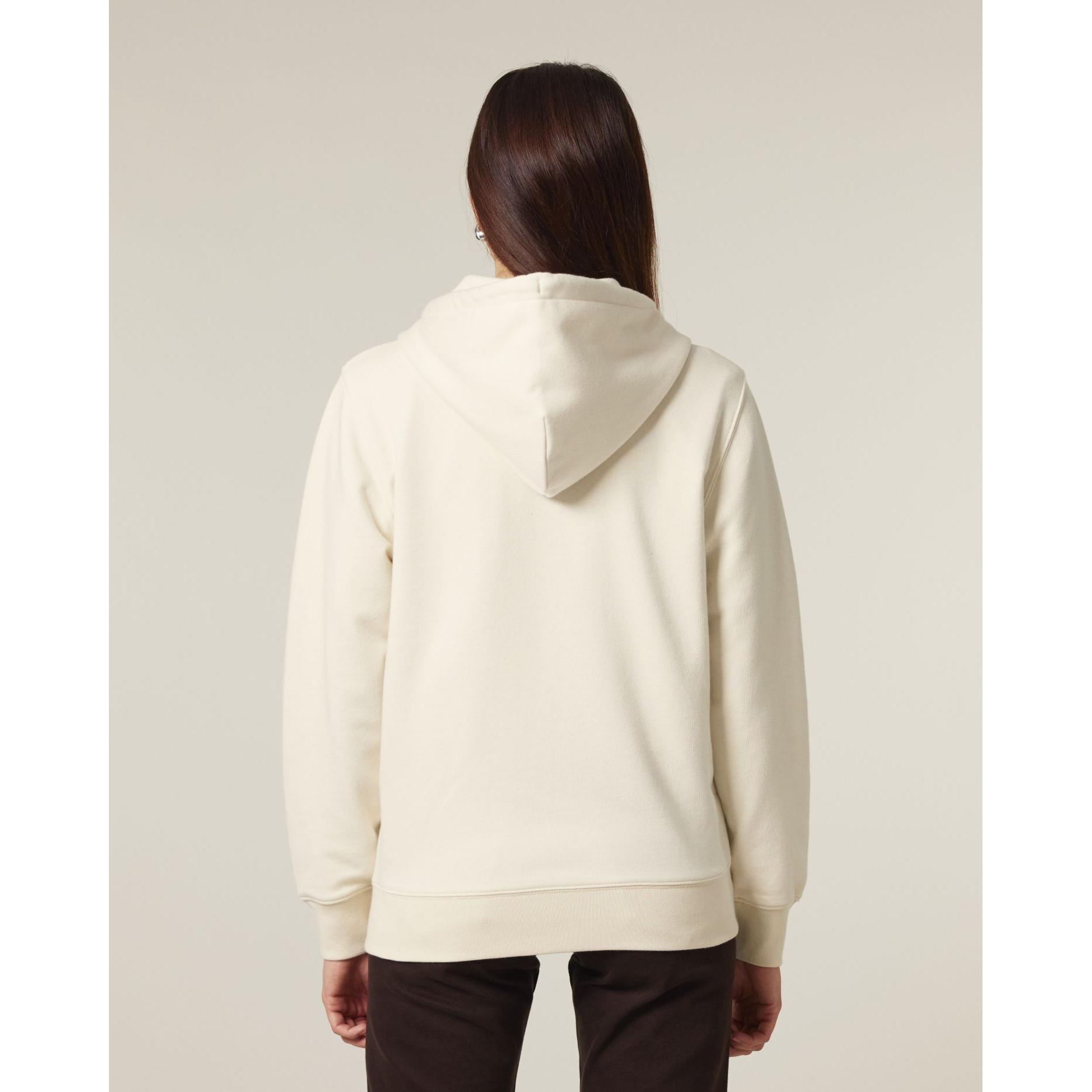 Hanorac cu fermoar unisex Connector 2.0 Natural Raw 3XL