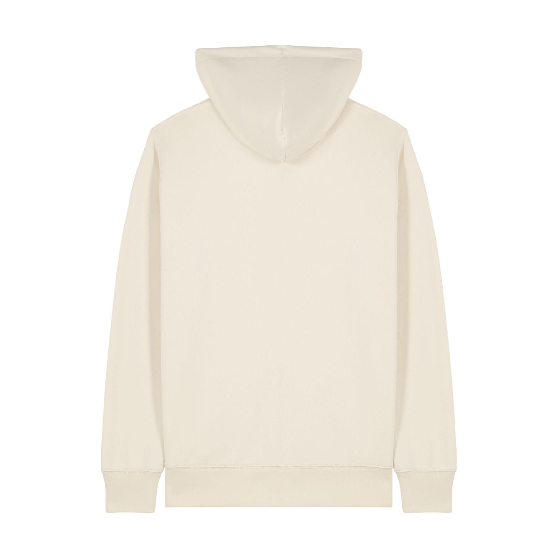 Hanorac cu fermoar unisex Connector 2.0 Natural Raw 3XL