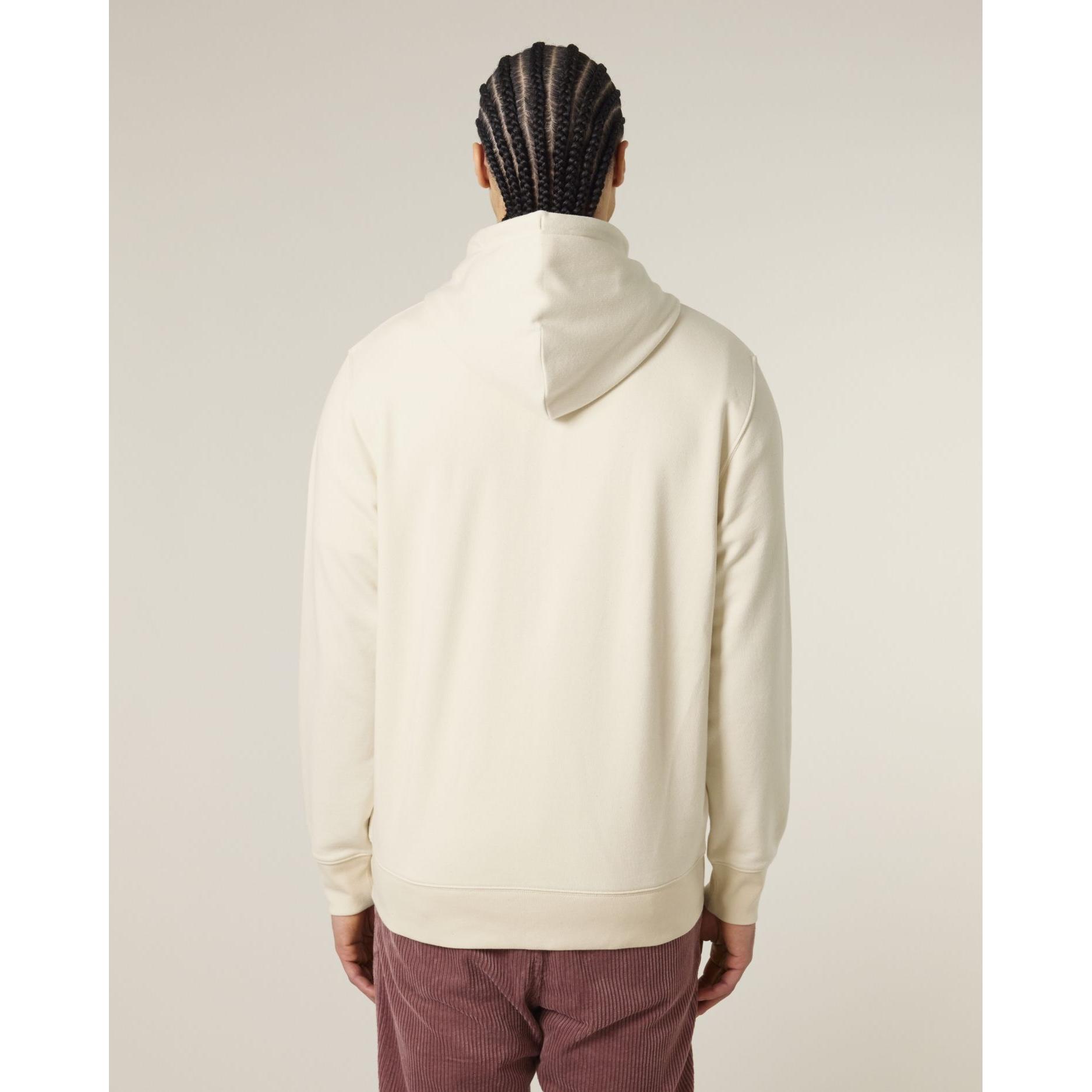 Hanorac cu fermoar unisex Connector 2.0 Natural Raw 3XL