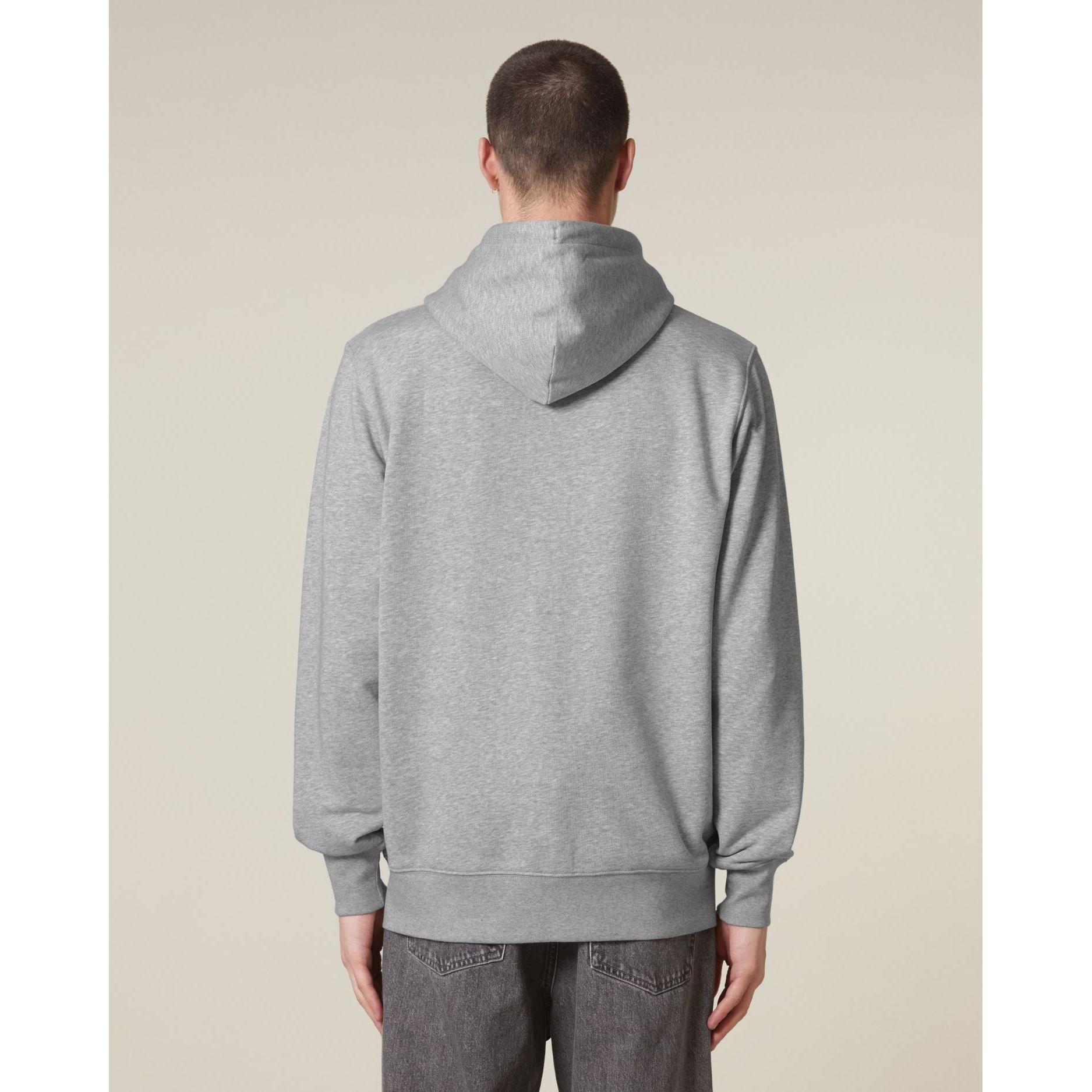 Hanorac cu fermoar unisex Connector 2.0 Heather Grey S