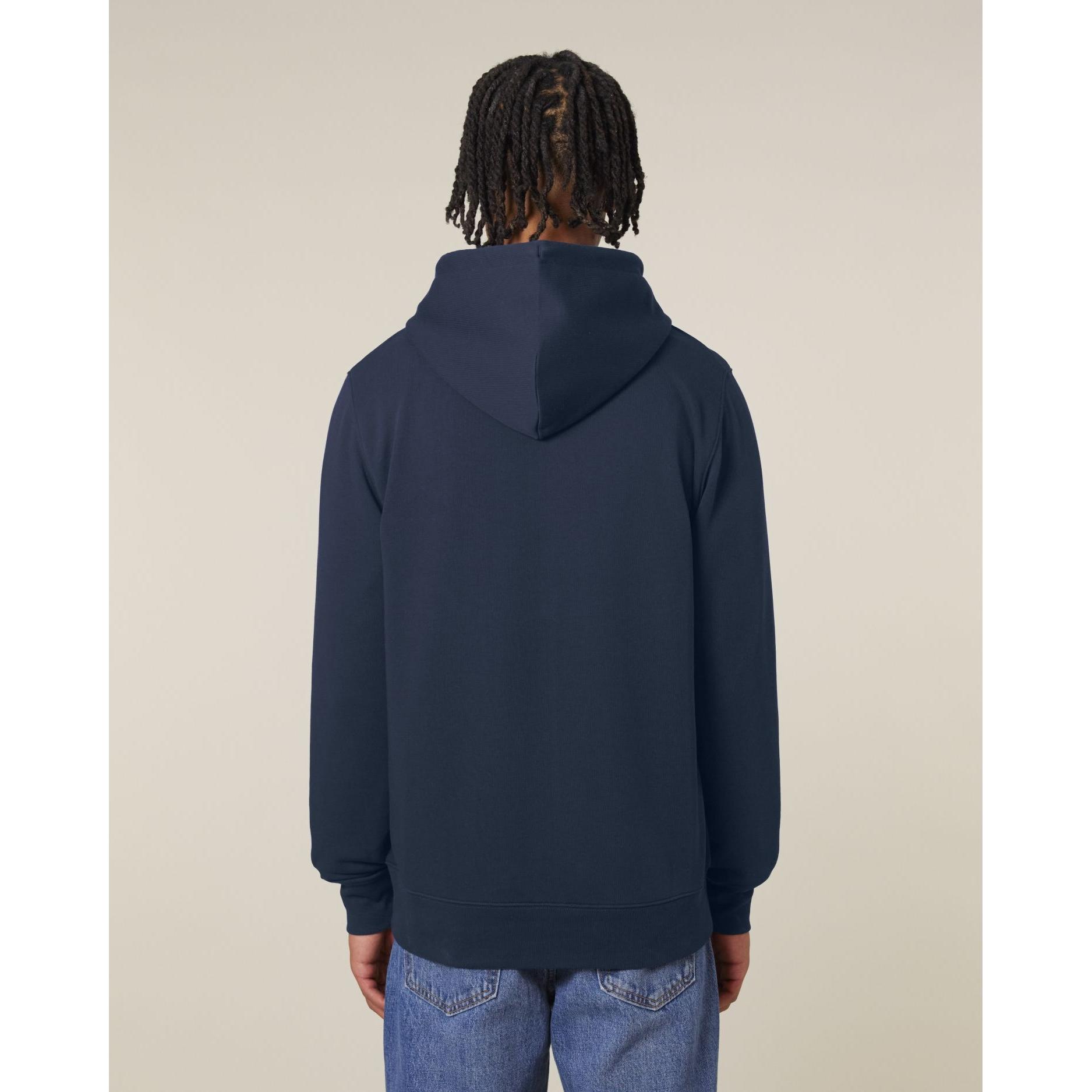 Hanorac cu fermoar unisex Connector 2.0 French Navy XS